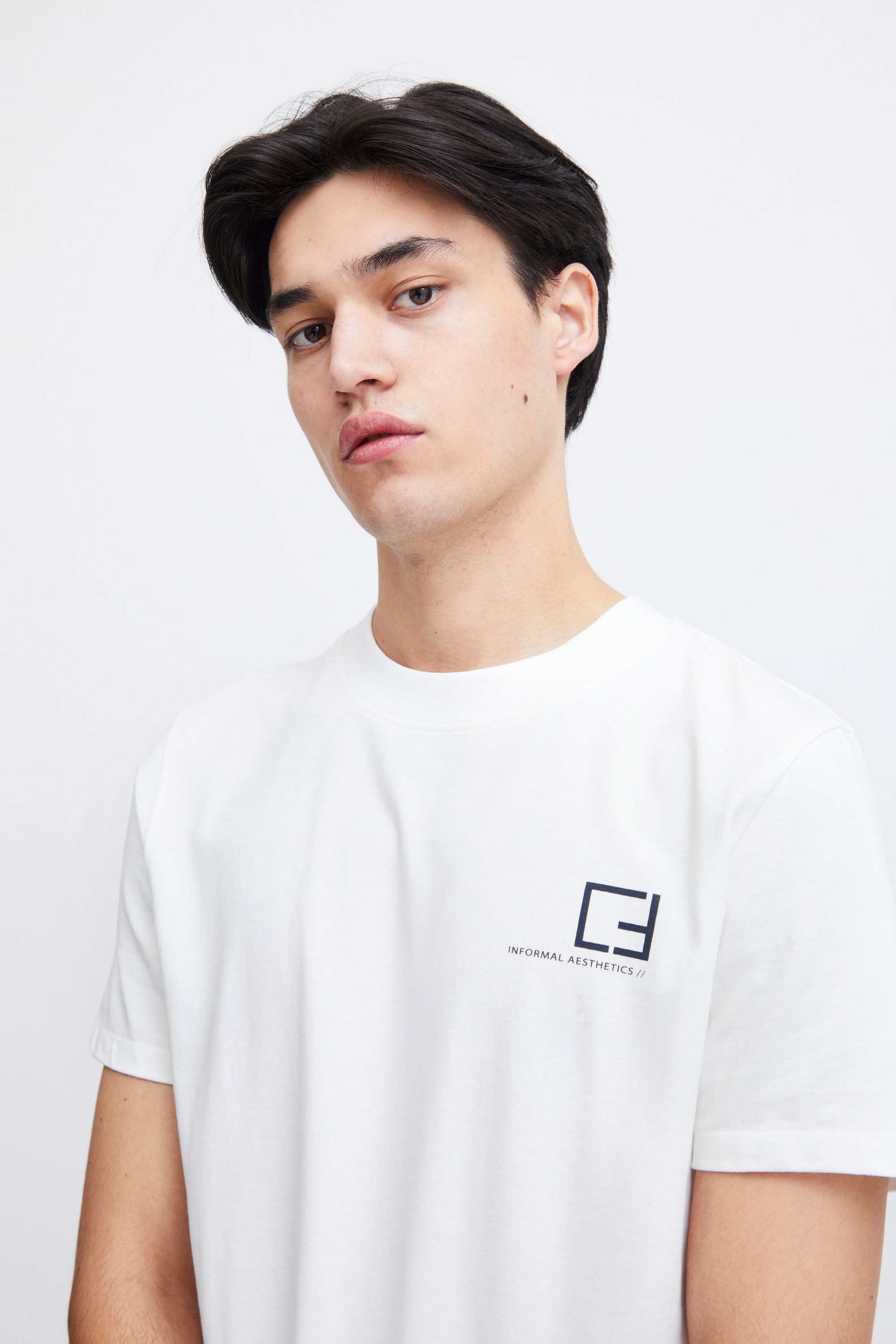 Casual Friday T-Shirt CFThor Lässiges T-shirt mit Stickerei