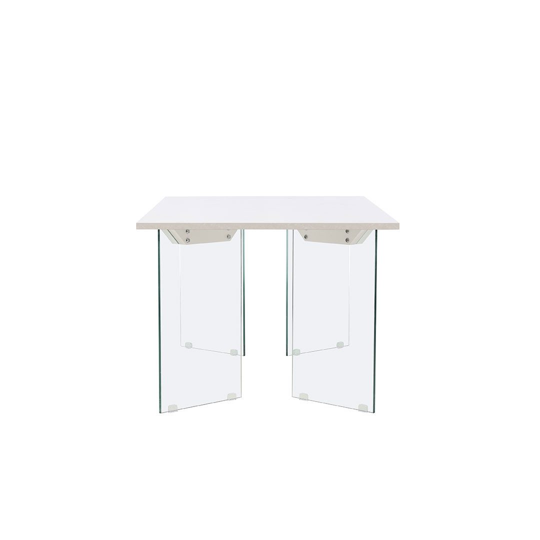 Venture Home Esstisch Ester Esstisch 90x180 cm hellgrau.