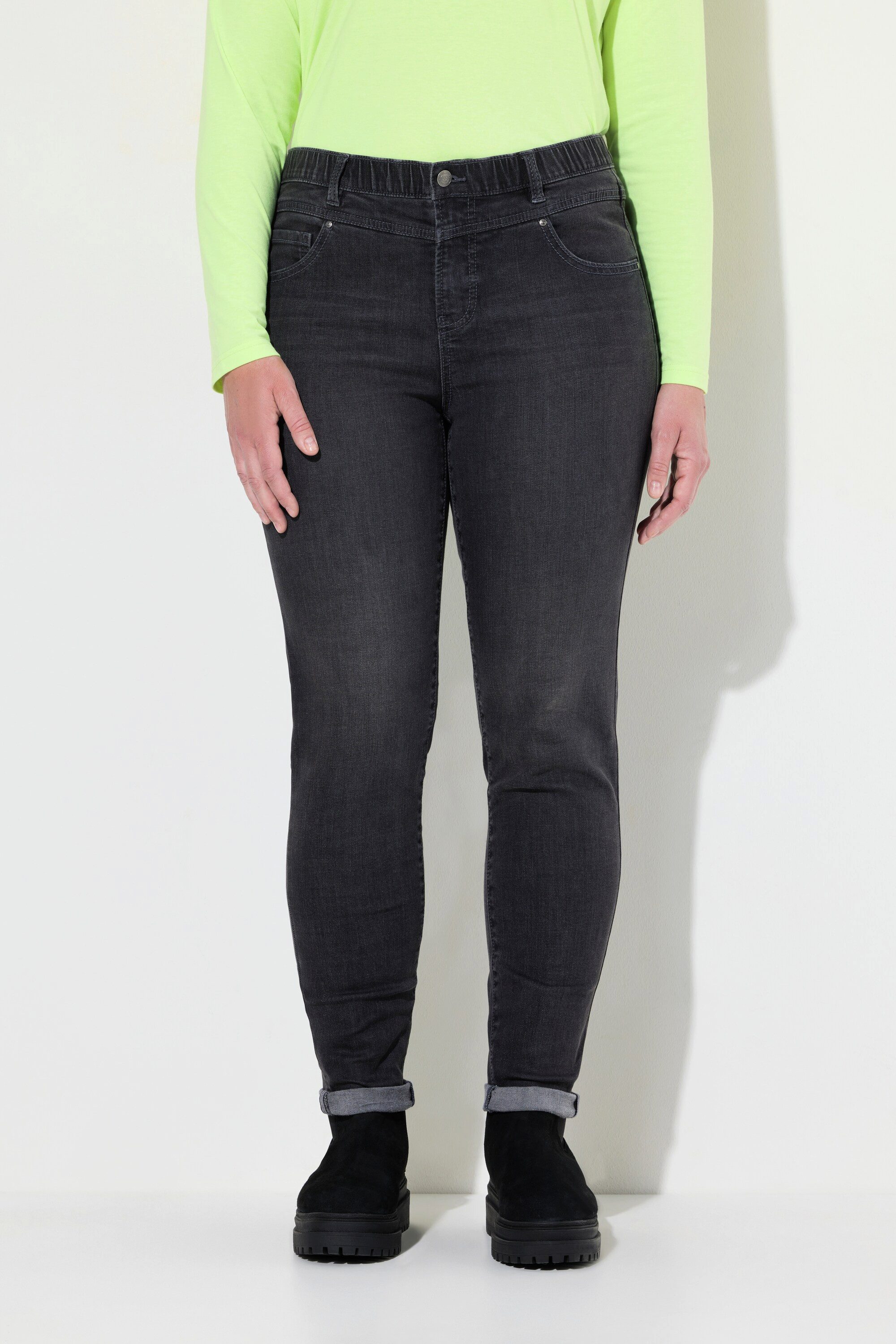 Laurasøn Röhrenjeans High Waist Jeans Slim günstig online kaufen