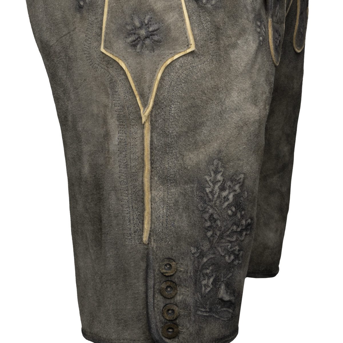 Maddox Trachtenlederhose Dietikon Herren (1-tlg) Trachtenlederhose, Trachtenhose, Bayerische Lederhose, Oktoberfest
