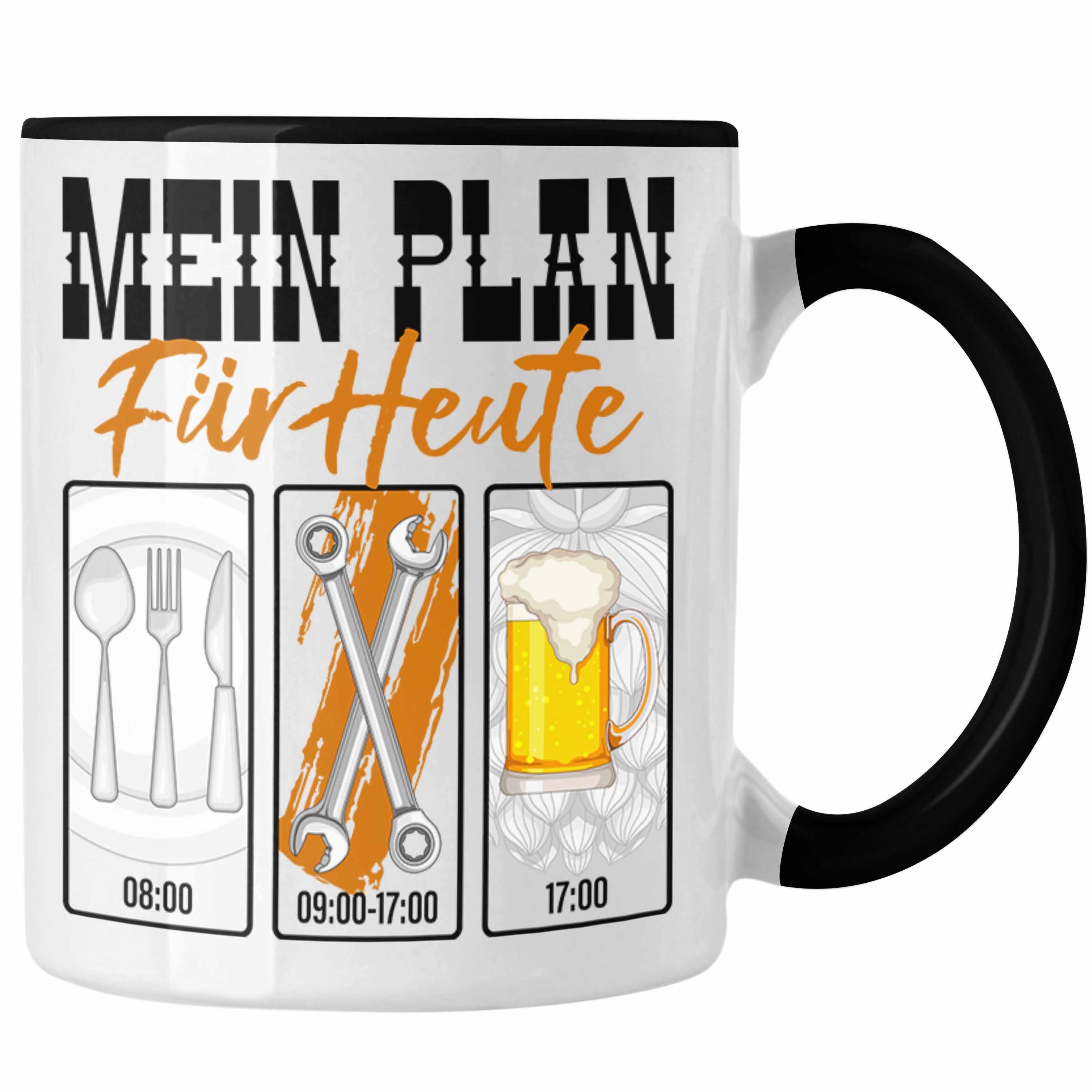 Trendation Tasse Trendation - Handwerker Tasse Lustiges Geschenk für Mechaniker Grafik Schwarz