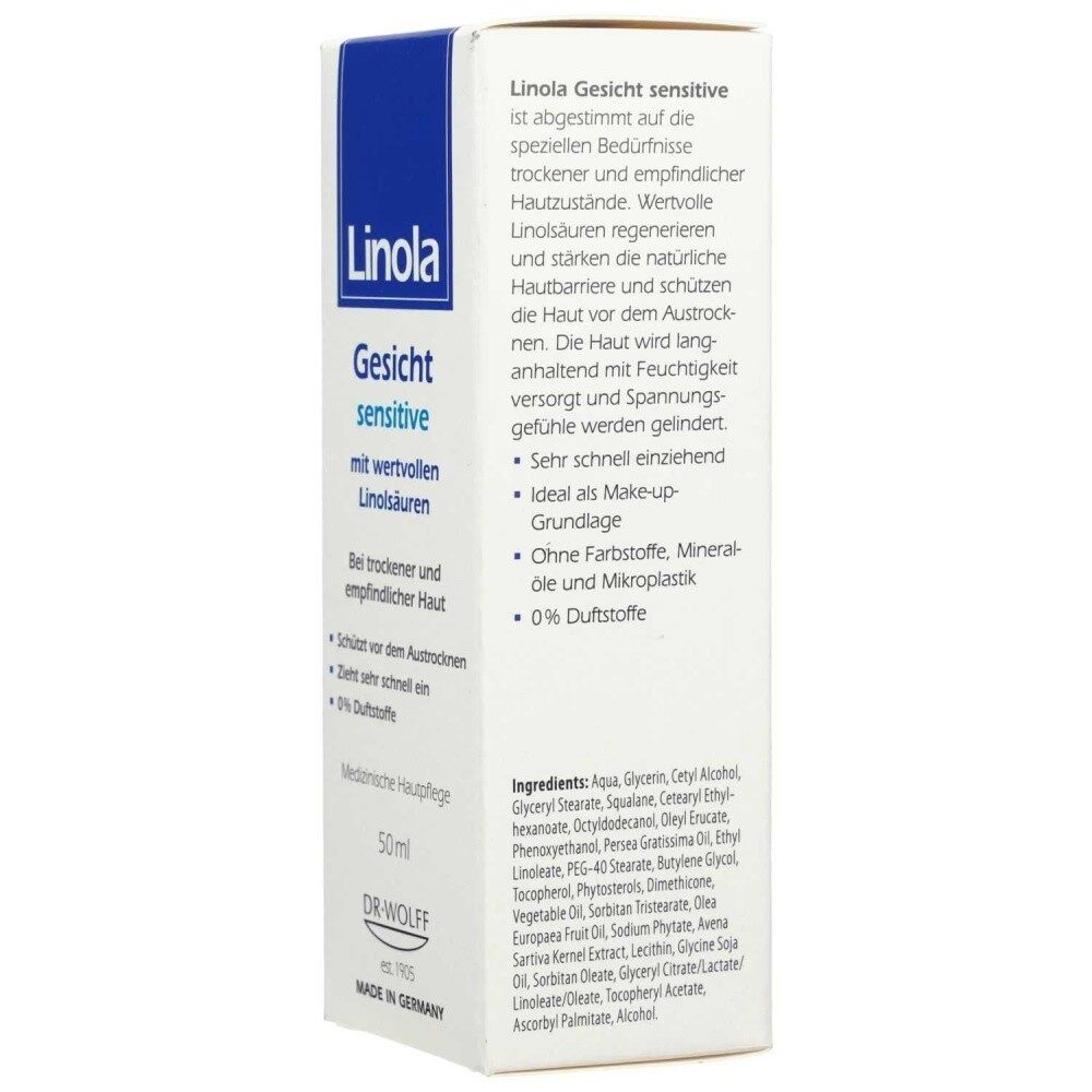 Linola Gesichtspflege LINOLA Gesicht sensitive Creme