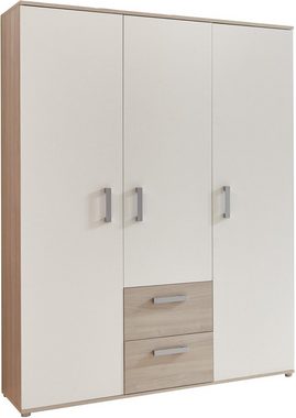 Lüttenhütt Babyzimmer-Komplettset Geert, (Set, 3-St., Kinderbett, Schrank, Wickelkommode), Made in Germany; mit Kinderbett, Schrank und Wickelkommode