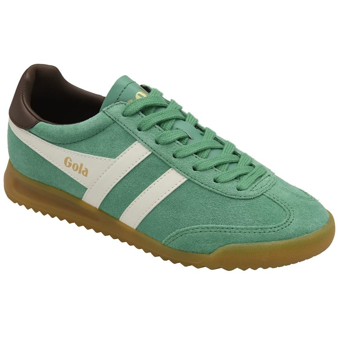 Gola Torpedo (Wildleder) 2026 jadegrün/offweiss/braun Damen Sneaker