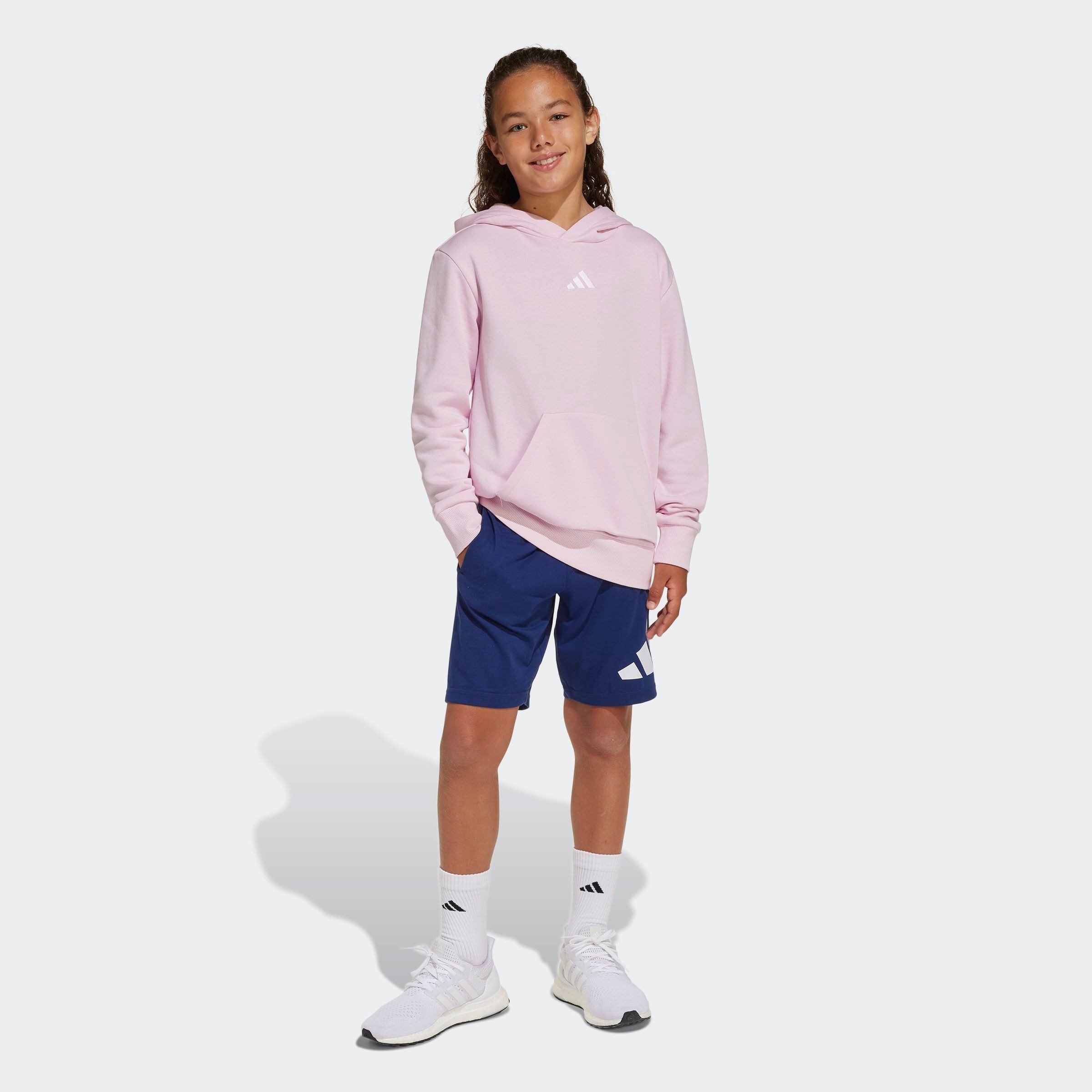 adidas Sportswear Kapuzensweatshirt J SL FL HD 225 für Kinder, mit Kapuze, ohne Verschluss