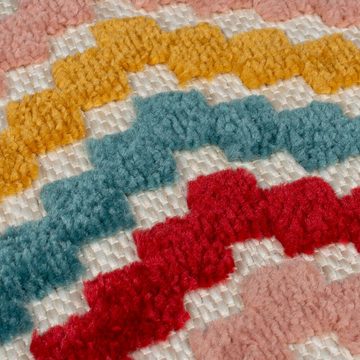 Outdoorteppich Multifunktionaler Geometrischer Outdoor-Teppich in Multicolor, LUNE, KADIMA DESIGN, Läufer, Höhe: 5 mm
