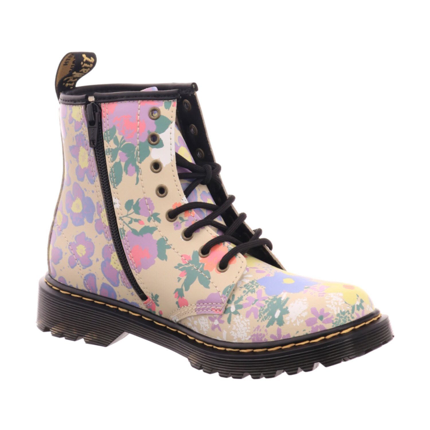 DR. beige-Floral MARTENS Mash Up Stiefel 30649292