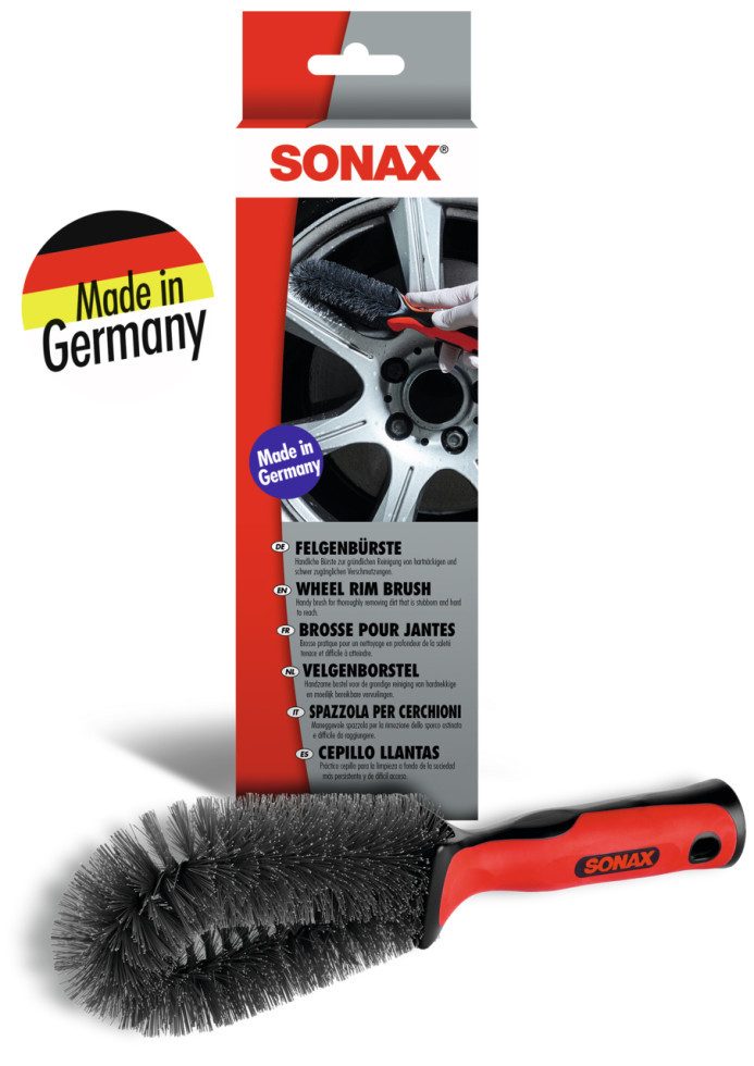 Sonax Felgenbürste Sonax Felgenbürste rund rot schwarz
