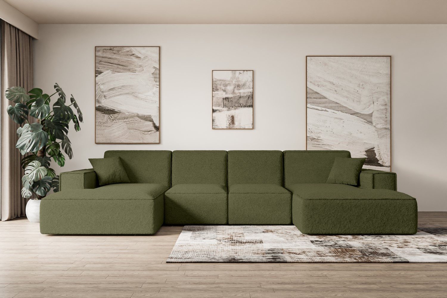 ALTDECOR Wohnlandschaft SIERRA-U, Sofa Praktische Bequeme günstig online kaufen