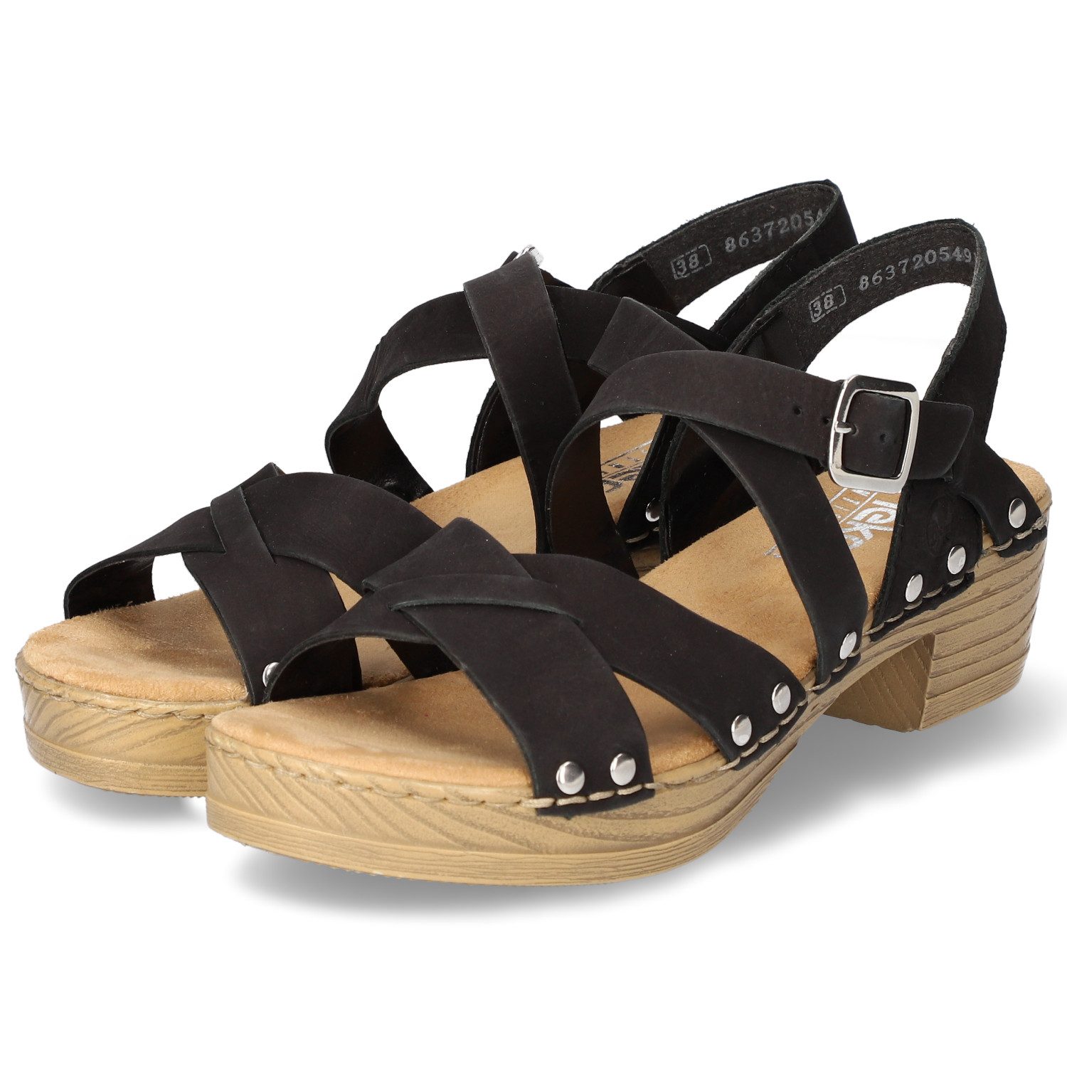 Rieker Sandaletten Sandalette, sichere Schnalle