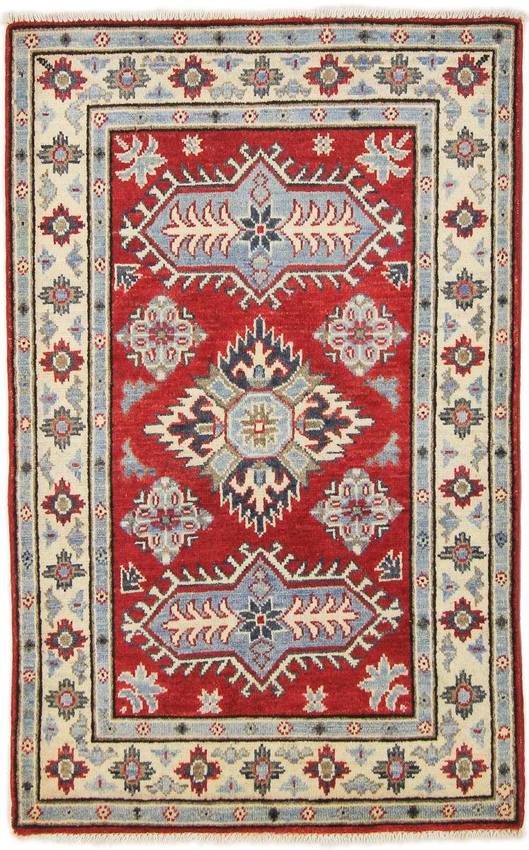 Orientteppich Kazak 81x125 Handgeknüpfter Orientteppich, Nain Trading, rechteckig, Höhe: 5 mm | Kurzflor-Teppiche