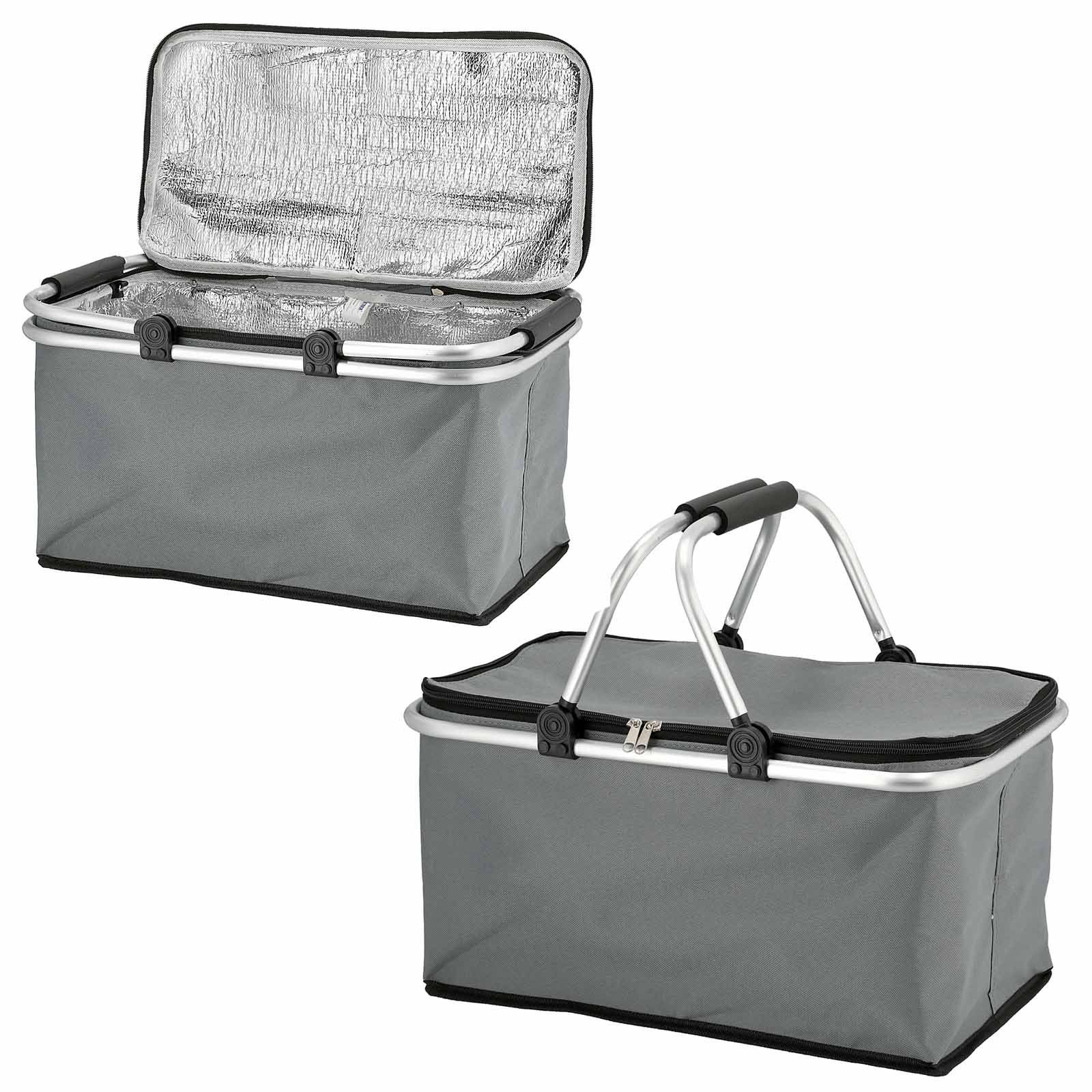 HAC24 Einkaufskorb Thermokorb Faltkorb Thermo Einkaufstasche mit Kühlfunkti günstig online kaufen