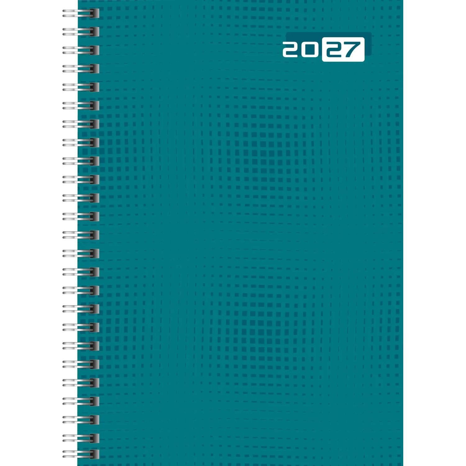 Baier & Schneider Taschenkalender rido/idé 7021007047 Buchkalender Mod. futura 2 2027 A5, Papier, petrol