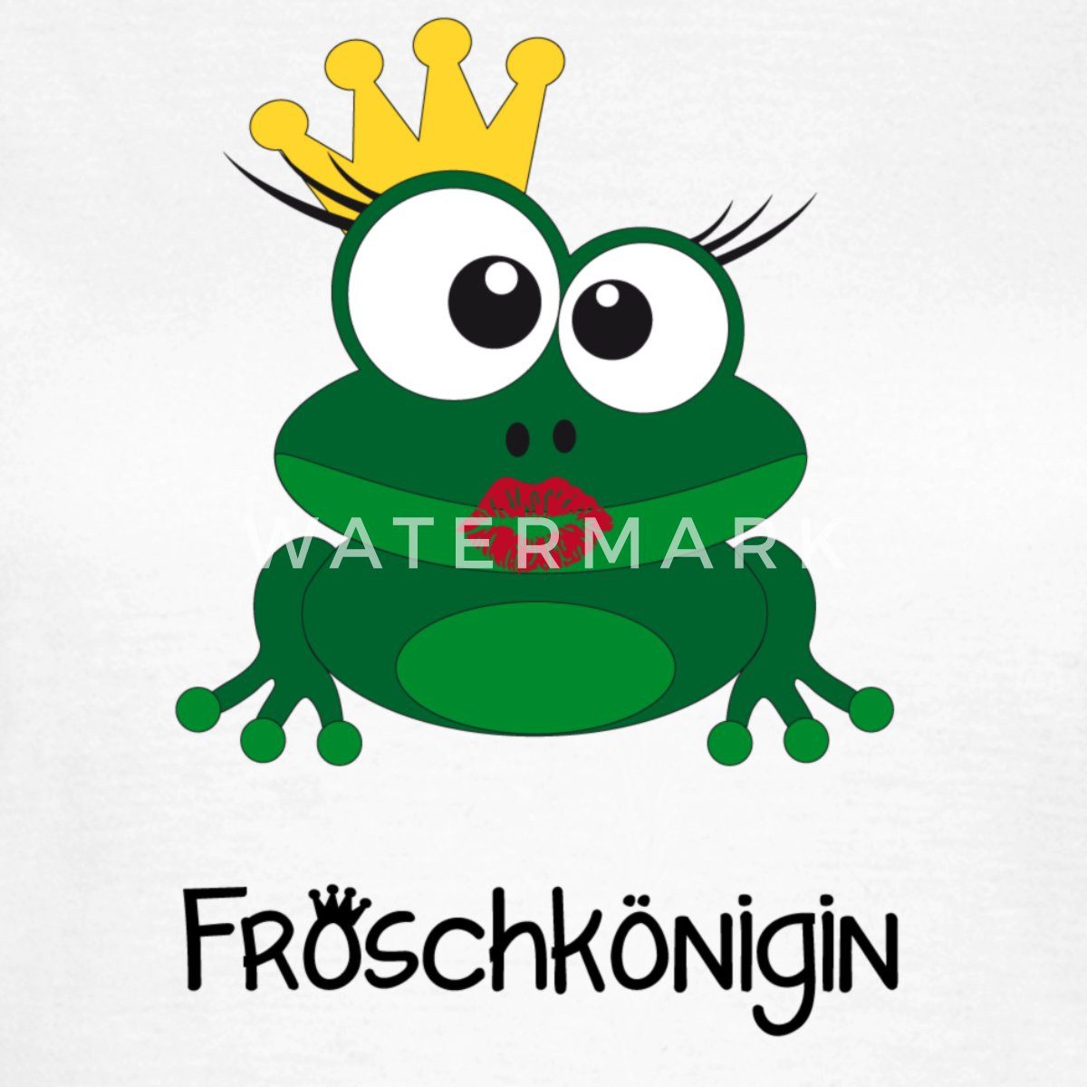 Spreadshirt T-Shirt Froschkönigin Kostüm Märchen Frauen T-Shirt (1-tlg) günstig online kaufen