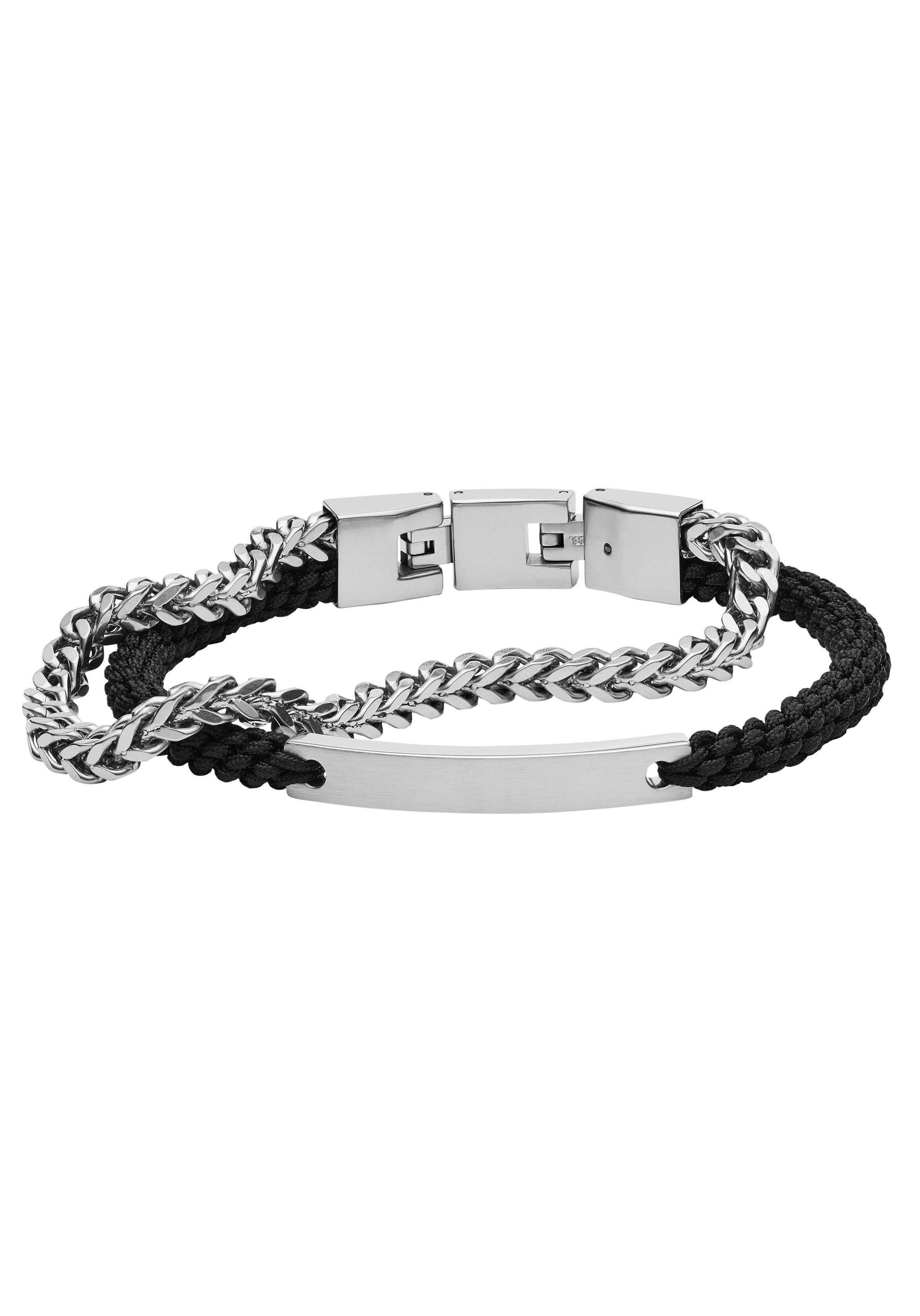 Fossil Armband Schmuck Geschenk Edelstahl Nylon Armschmuck VINTAGE CASUAL