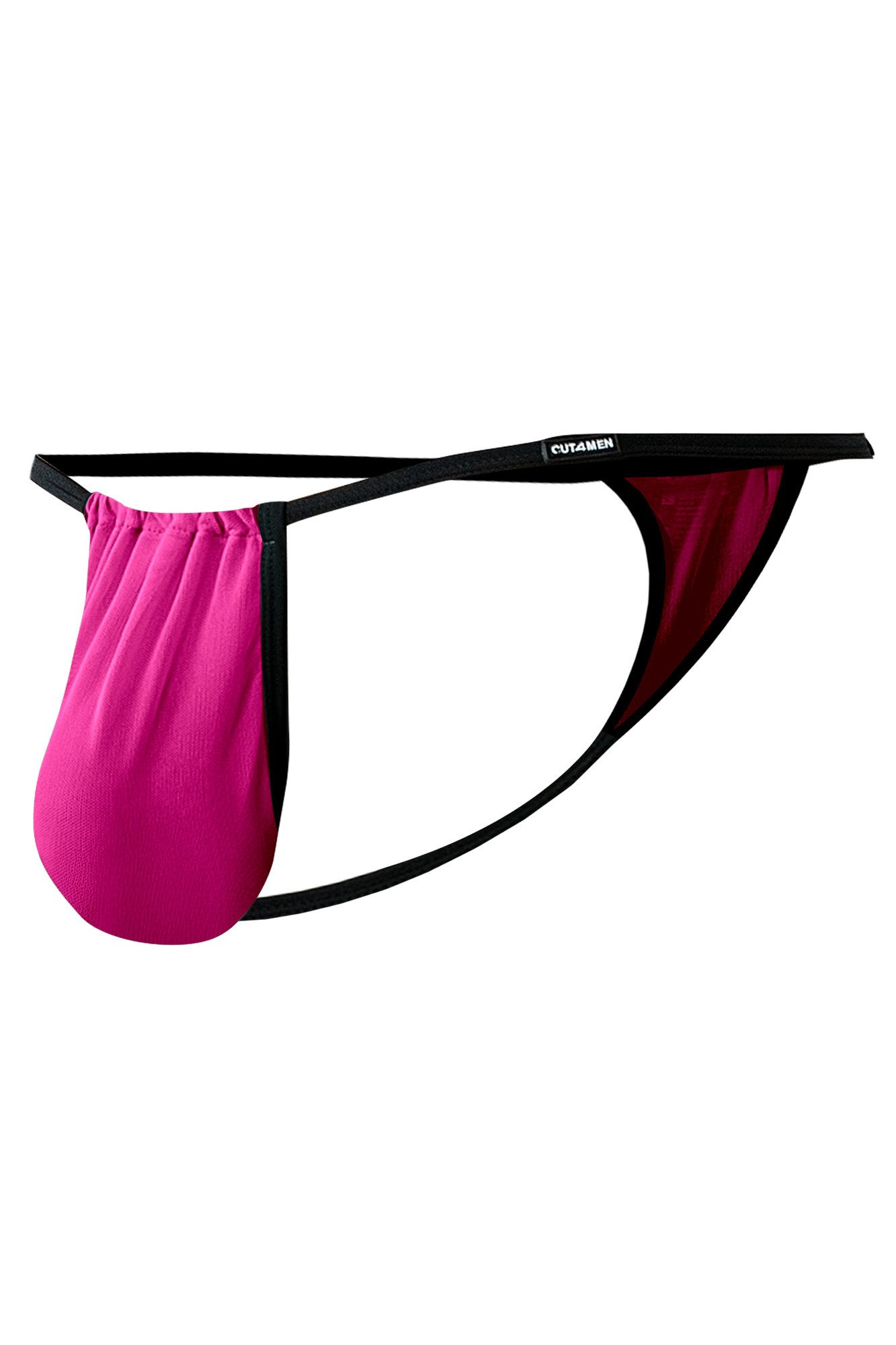 String Pinker Herren String blickdicht elastisch Männer Slip knapp geschnitte