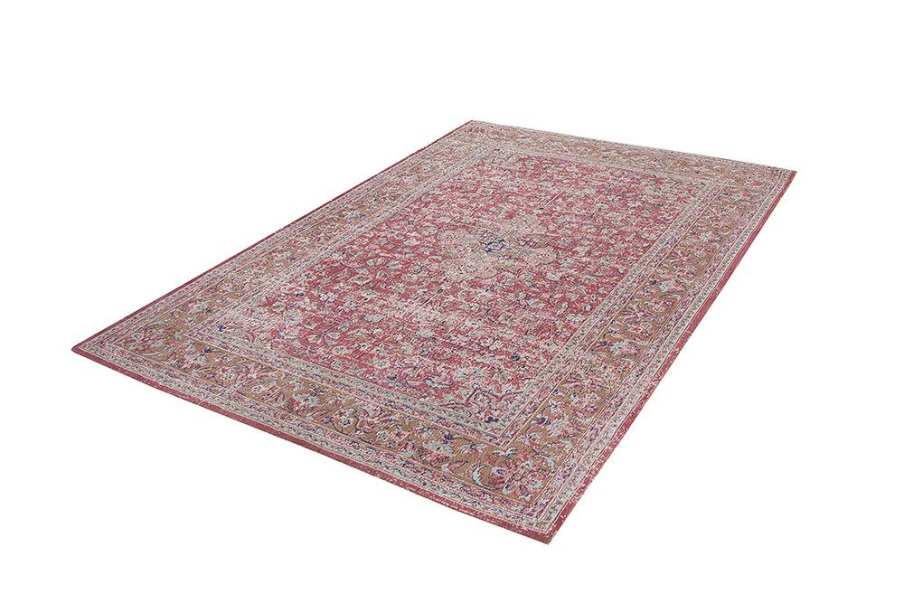 Teppich florales rot, · MARRAKESCH orientalisches · mm, Design riess-ambiente, rot Höhe: bunt 240x160cm rechteckig, OLD 10 Muster antik, Wohnzimmer