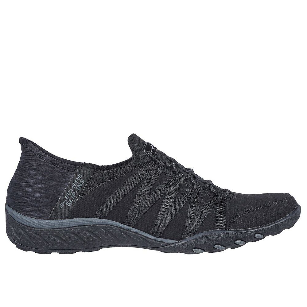 Skechers Skechers – Slip ins: Breathe-Easy – Schwarz Slipper günstig online kaufen