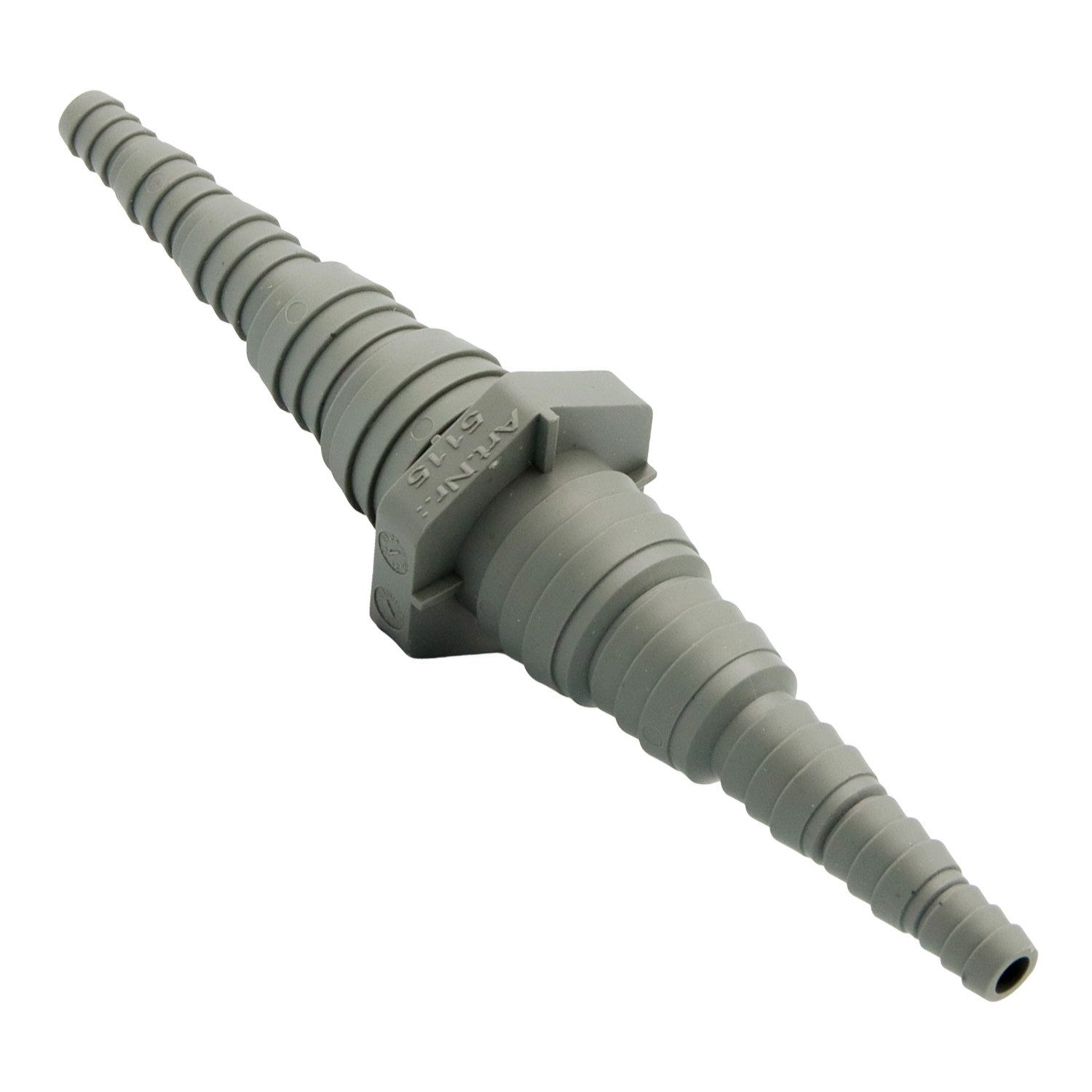 Haas Otto Siphon Gerader Doppel-Schlauchanschluss für Schläuche 8,4-26,5 mm