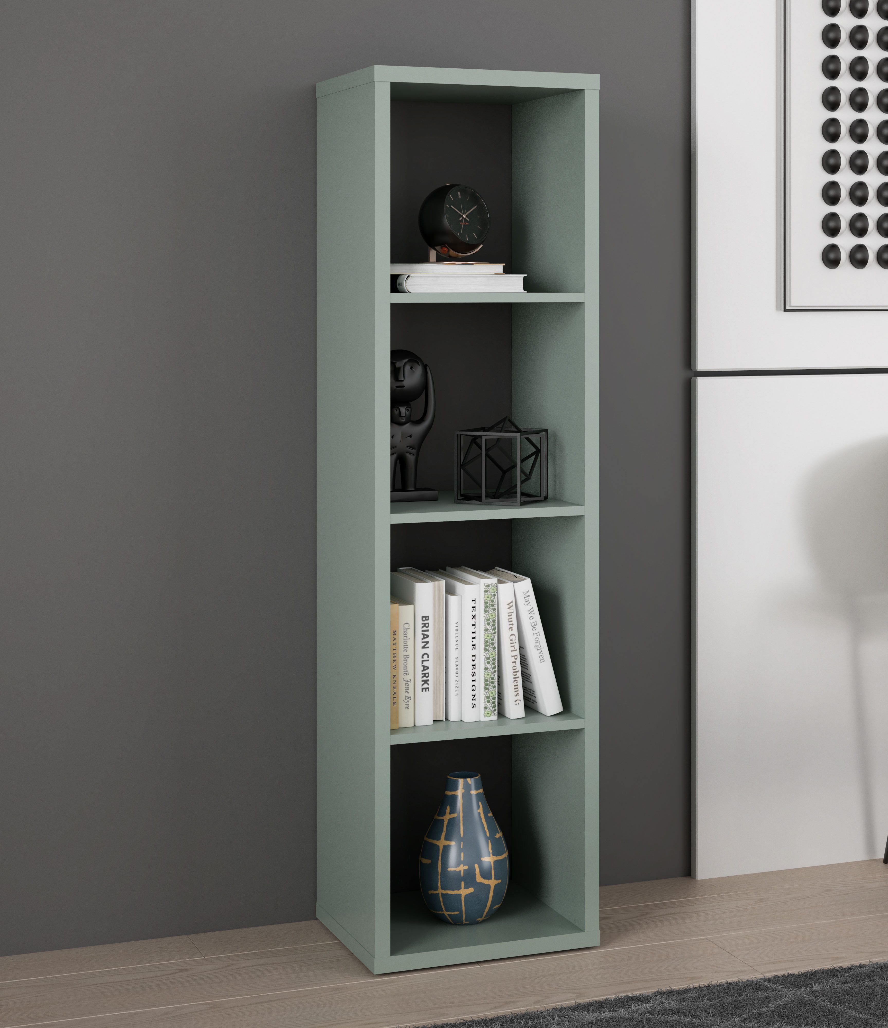 FORTE Standregal Mauro, FSC®-zertifiziert, Fachgröße 33x33cm, 4 Fächer günstig online kaufen