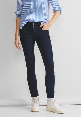 STREET ONE Slim-fit-Jeans High Waist