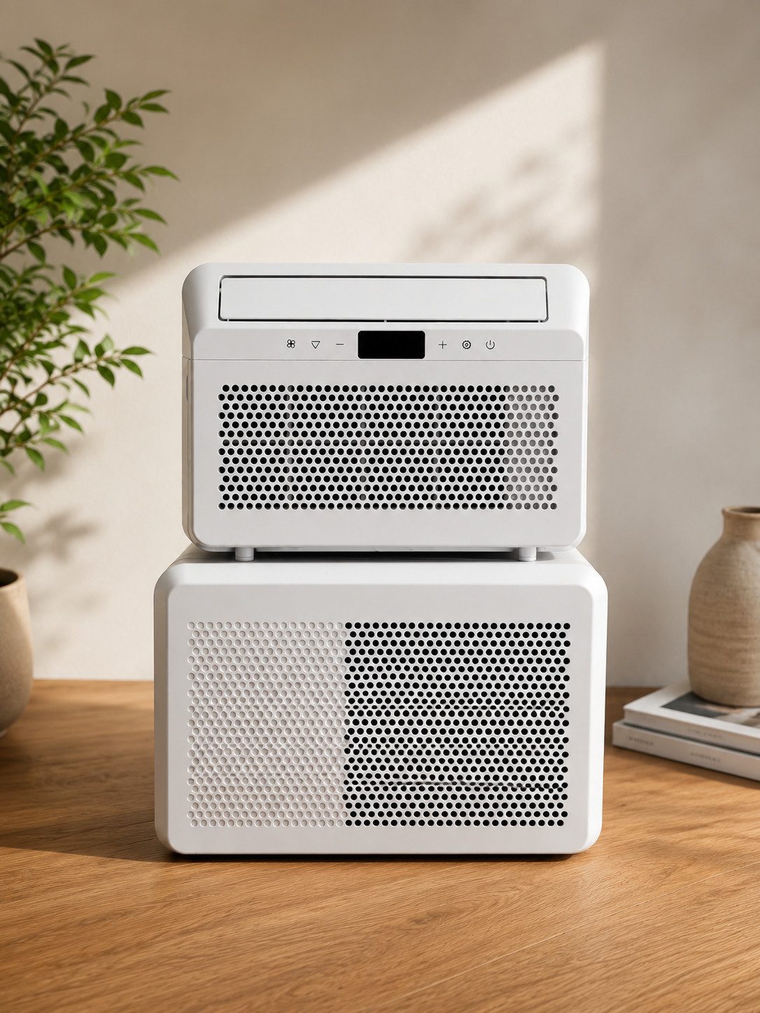 FM-SOLAR Klimagerät NR-05C-W, Caravan Klimagerät Mobile Split Klimaanlage 5000BTU kühlen Halterung