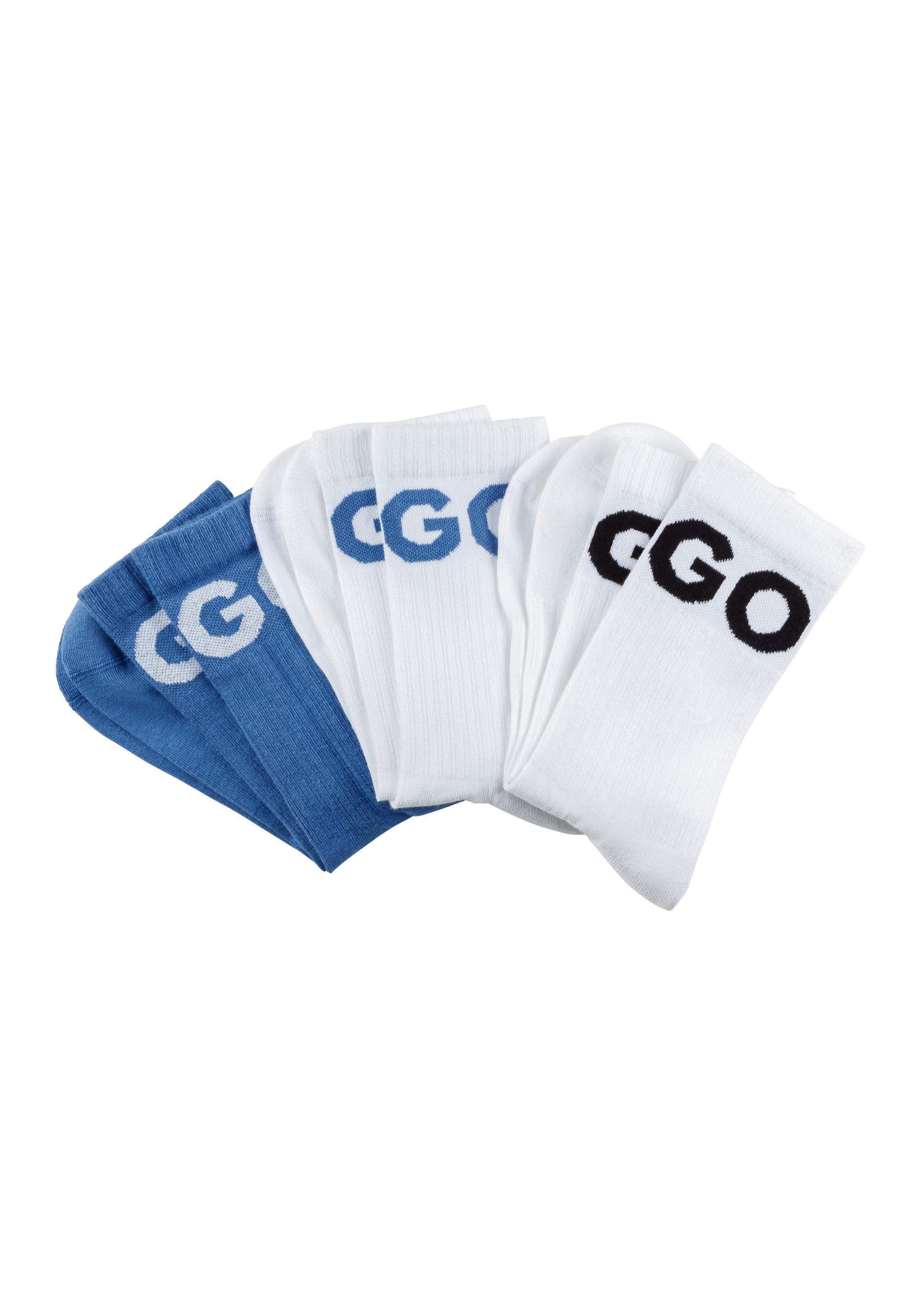 HUGO Freizeitsocken 3P QS ICONIC CC günstig online kaufen