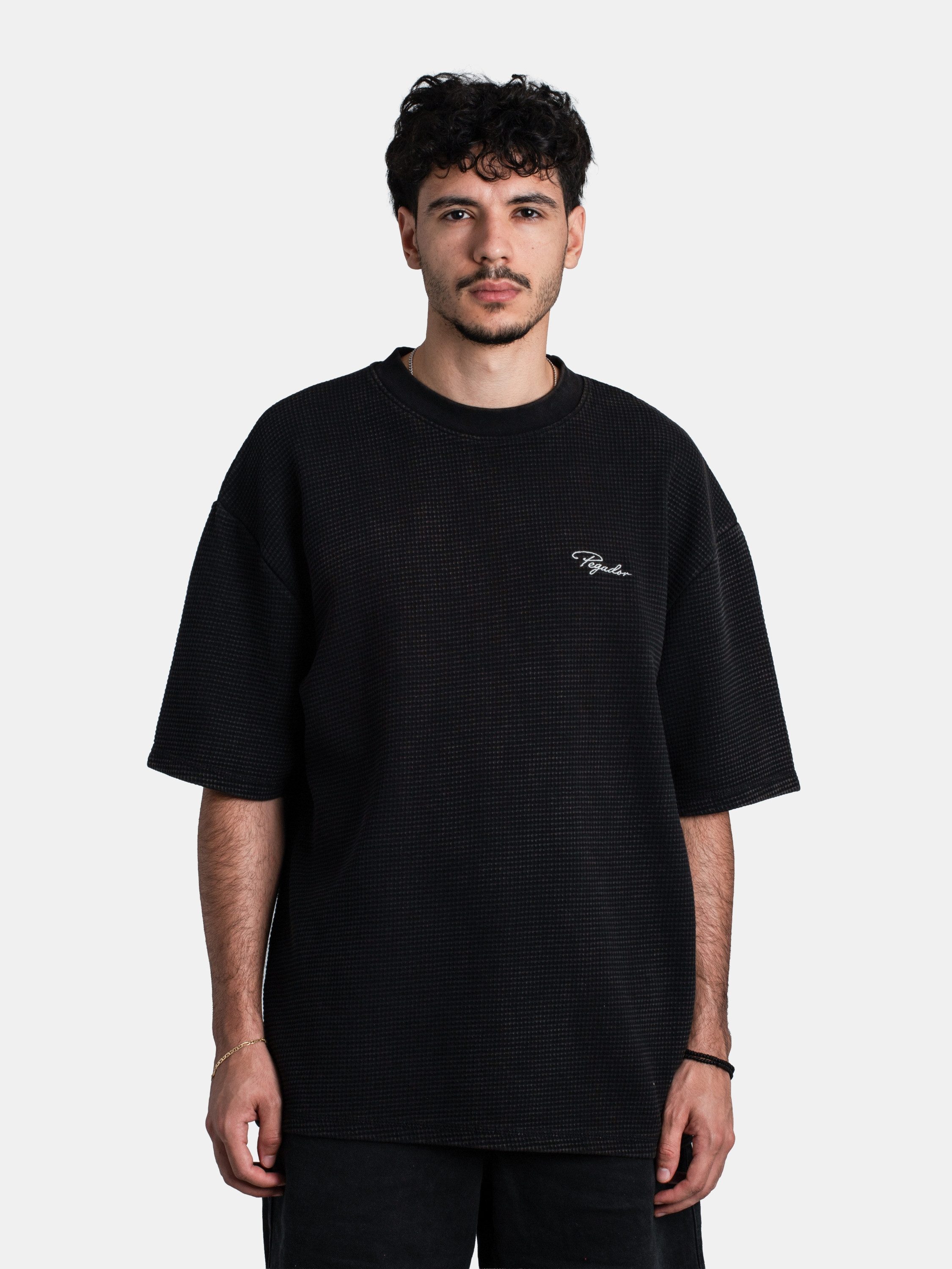 PEGADOR T-Shirt Pegador Signar Oversized Waffle Tee