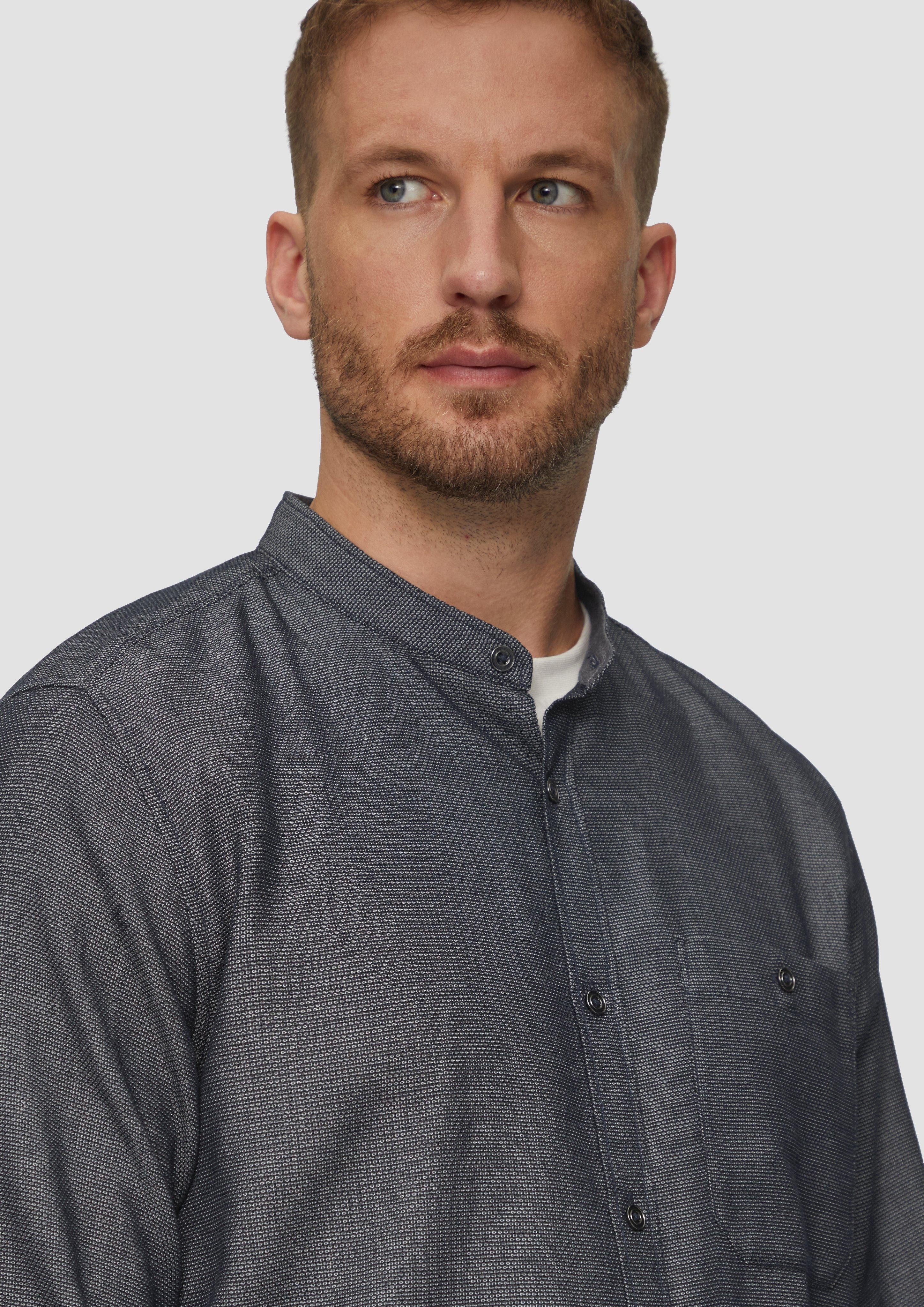 s.Oliver Langarmhemd Regular Fit: Hemd mit günstig online kaufen