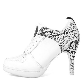 Missy Rockz STREET ROCKZ 2.0 just white High-Heel-Stiefelette Absatzhöhe: 10,5 cm