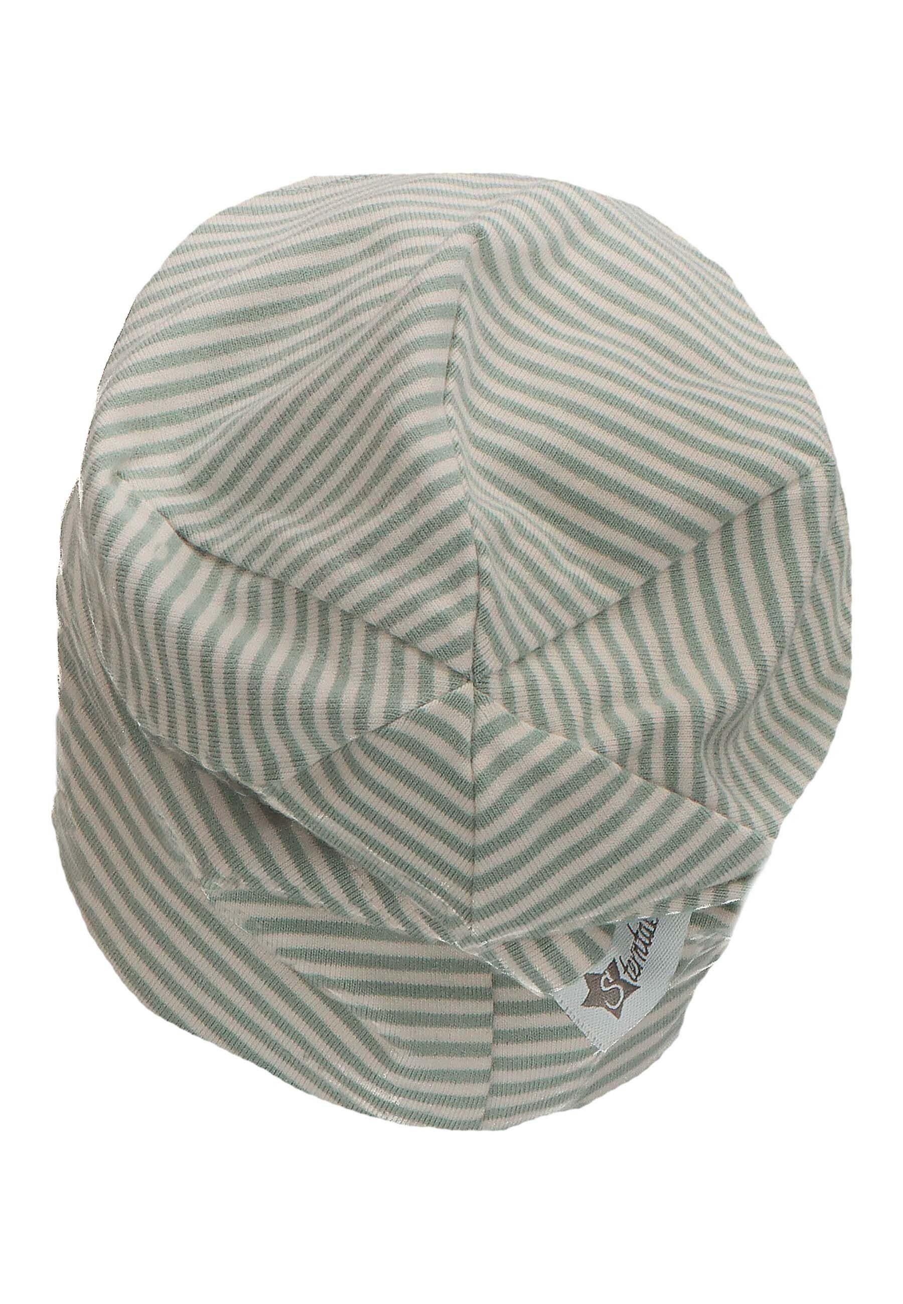 Beanie dunkelgrün-meliert Sterntaler® (1-St) Slouch-Beanie GOTS