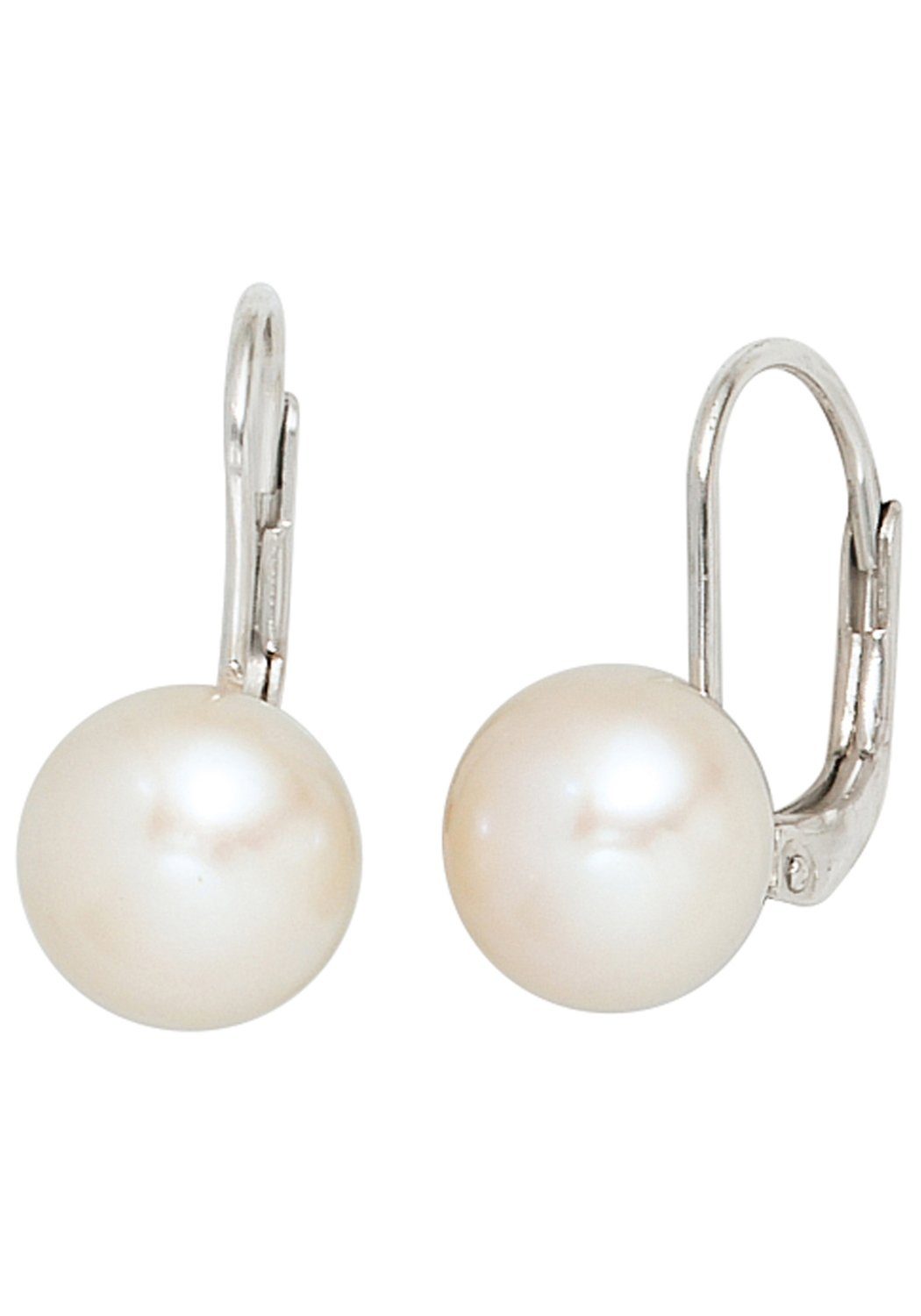JOBO Perlenohrringe, 925 Silber mit Süßwasser-Zuchtperlen günstig online kaufen