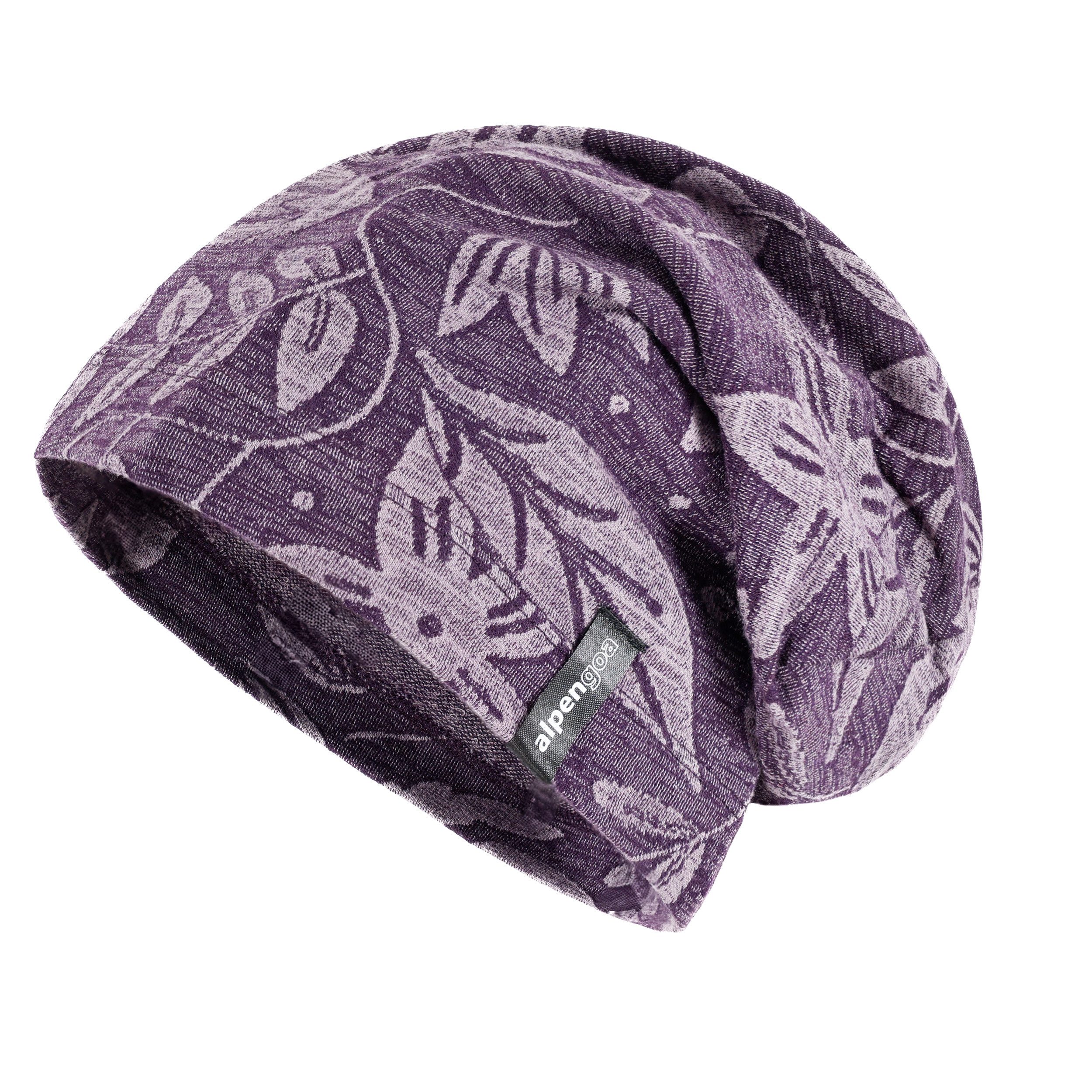 alpengoa Beanie Baumwoll Mütze Modell Leaf günstig online kaufen