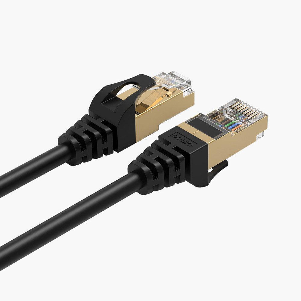 ORICO Orico PUG-C7 CAT7 10 Gbit/s RJ45 Ethernet-Netzwerkkabel, rund, 10 m LAN-Kabel