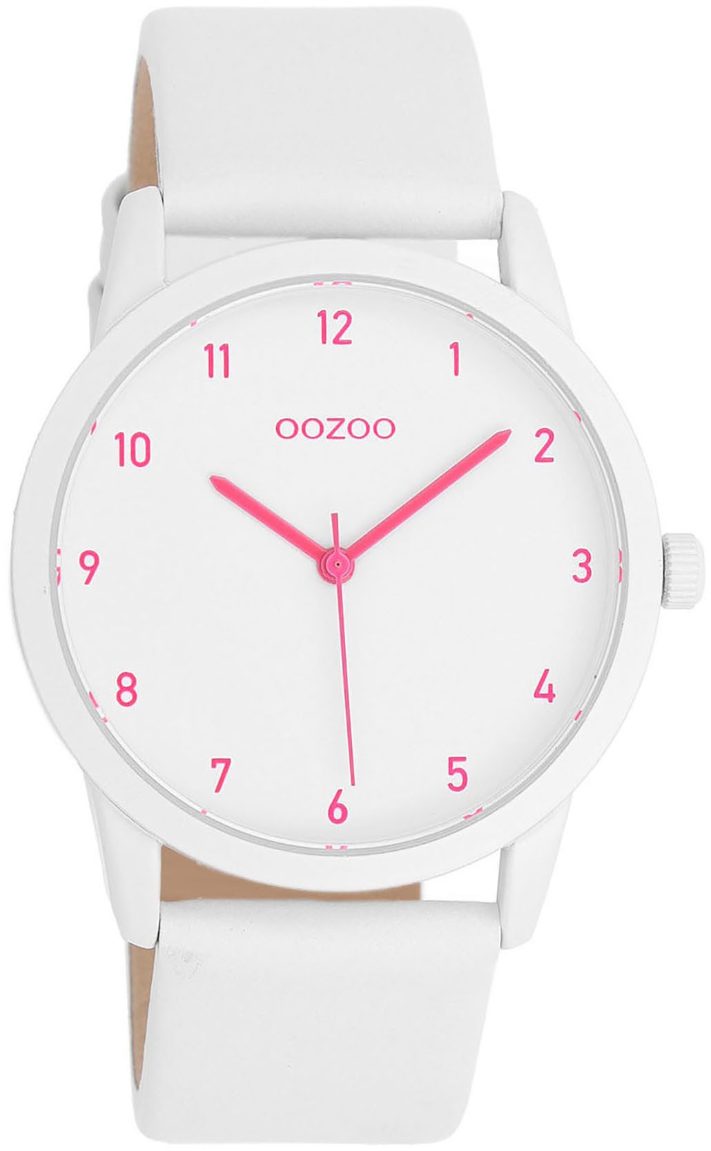 OOZOO Quarzuhr C11057, Armbanduhr, Damenuhr, Lederarmband günstig online kaufen