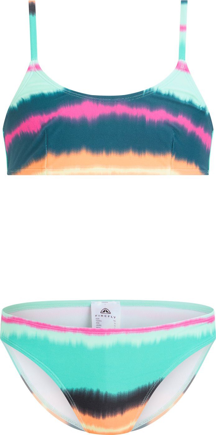 FIREFLY Bügel-Bikini Mä.-Bikini Malia G Batik Stripes AOP/GREEN DARK