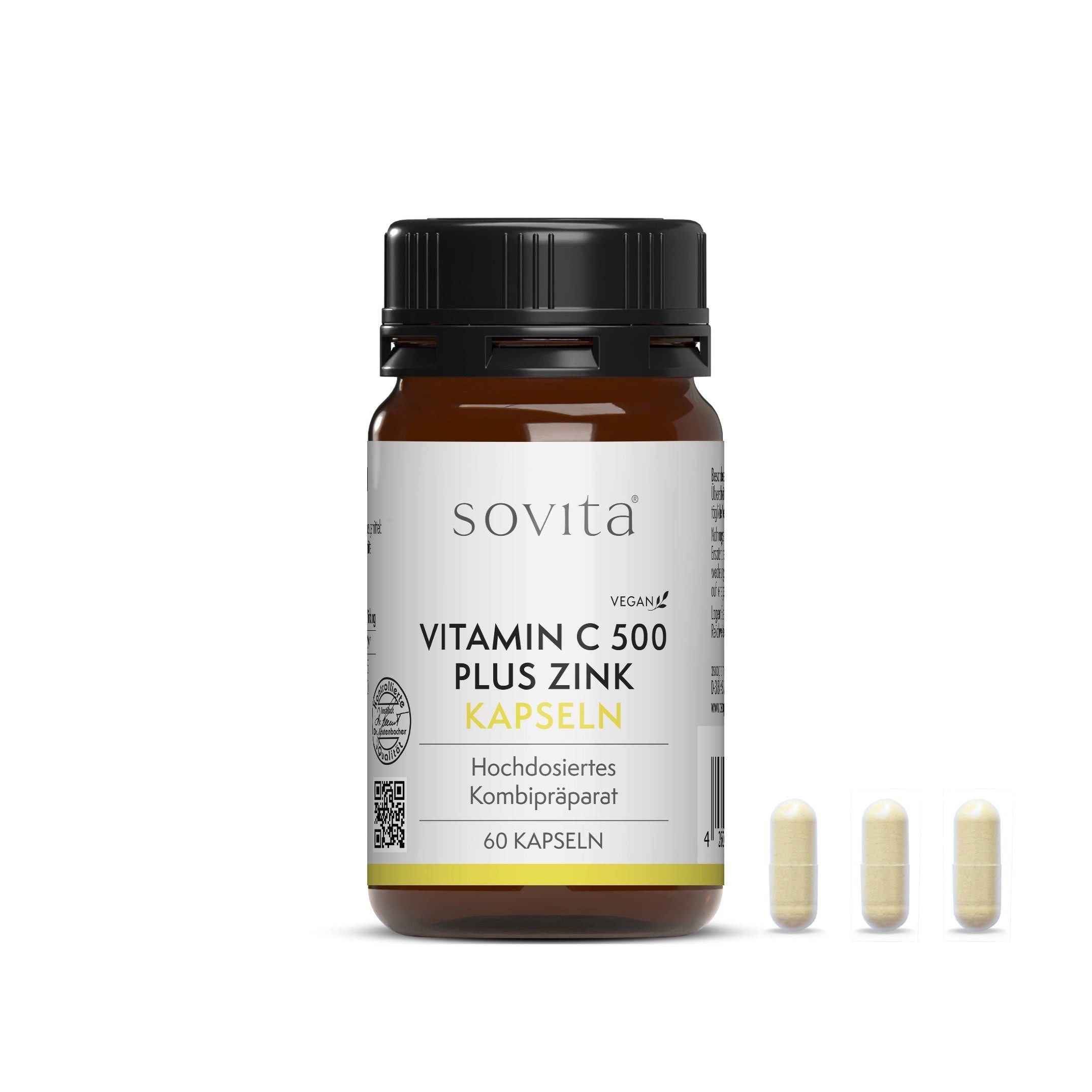 Ascopharm sovita Vitamin C 500 Plus Zink Kapseln Kapsel