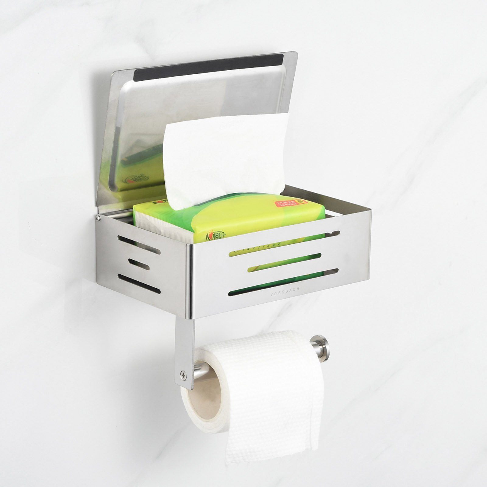 Toilettenpapierhalter Toilettenpapierhalter Klorollenhalter Feuchttuchspender Feuchttuchbox
