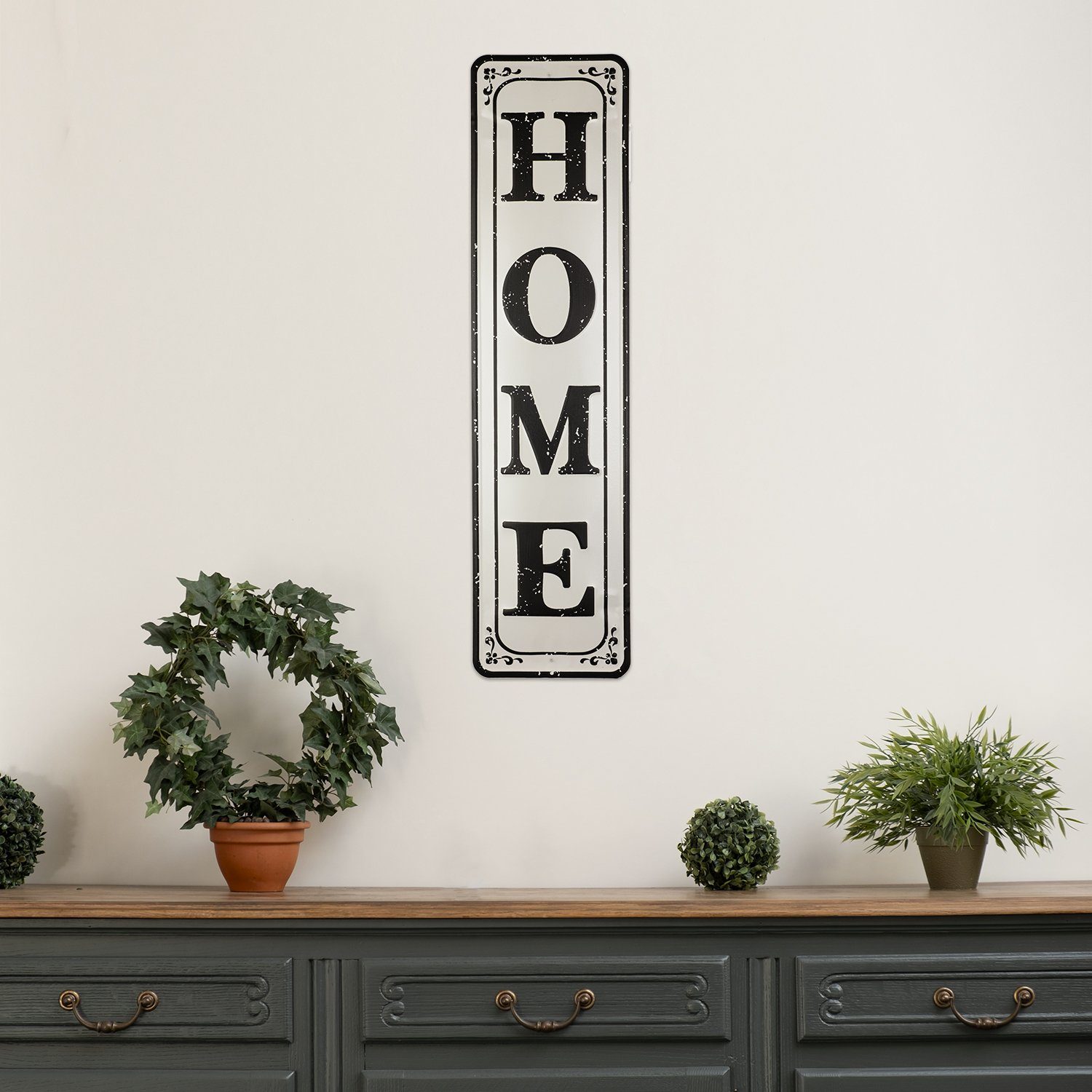 Moritz Metallschild Zuhause gemütlich Home Wohlfühlen, Vintage Retro Deko S günstig online kaufen