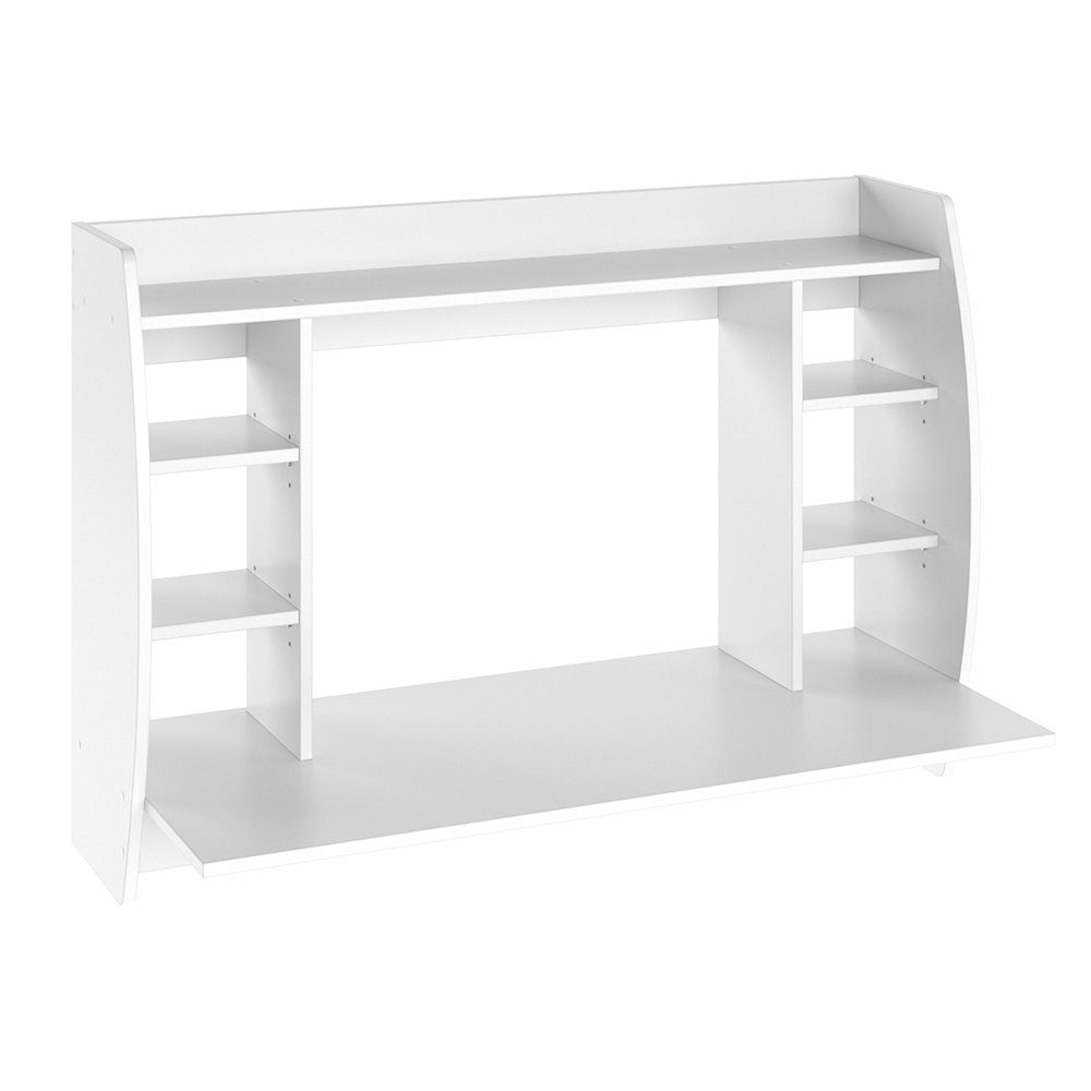 Vicco Schreibtisch »WandMax Wandregal Wandtisch Bürotisch PC Weiß« online  kaufen | OTTO