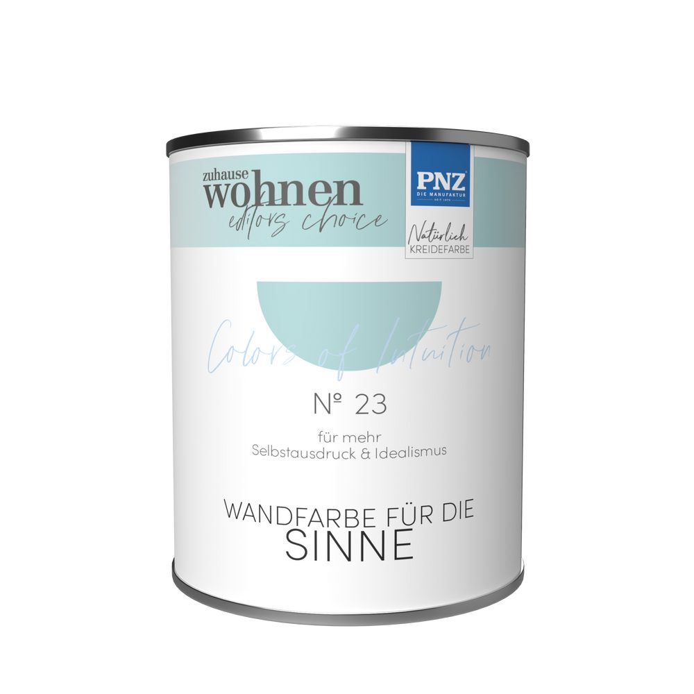 PNZ - Die Manufaktur Wandfarbe COLORS OF INTUITION, reine Silikatfarbe, hochdeckend