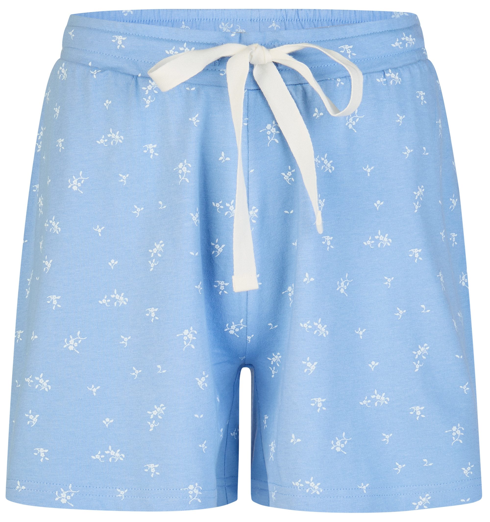 By Louise Pyjamahose Sleep Chic (1-tlg., 1-teilig) Damen Schlafhose Pyjamahose Shorts kurz Baumwolle