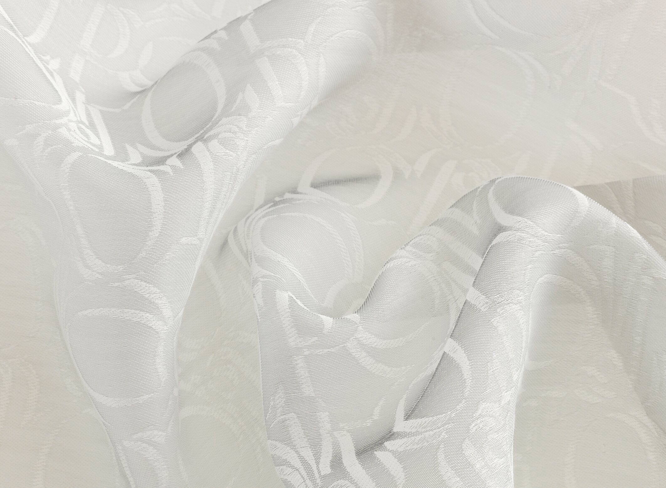 JOOP! Gardine JOOP! LIVING - ORNAMENT ALLOVER Fertiggardine (1 St), transparent, Textil