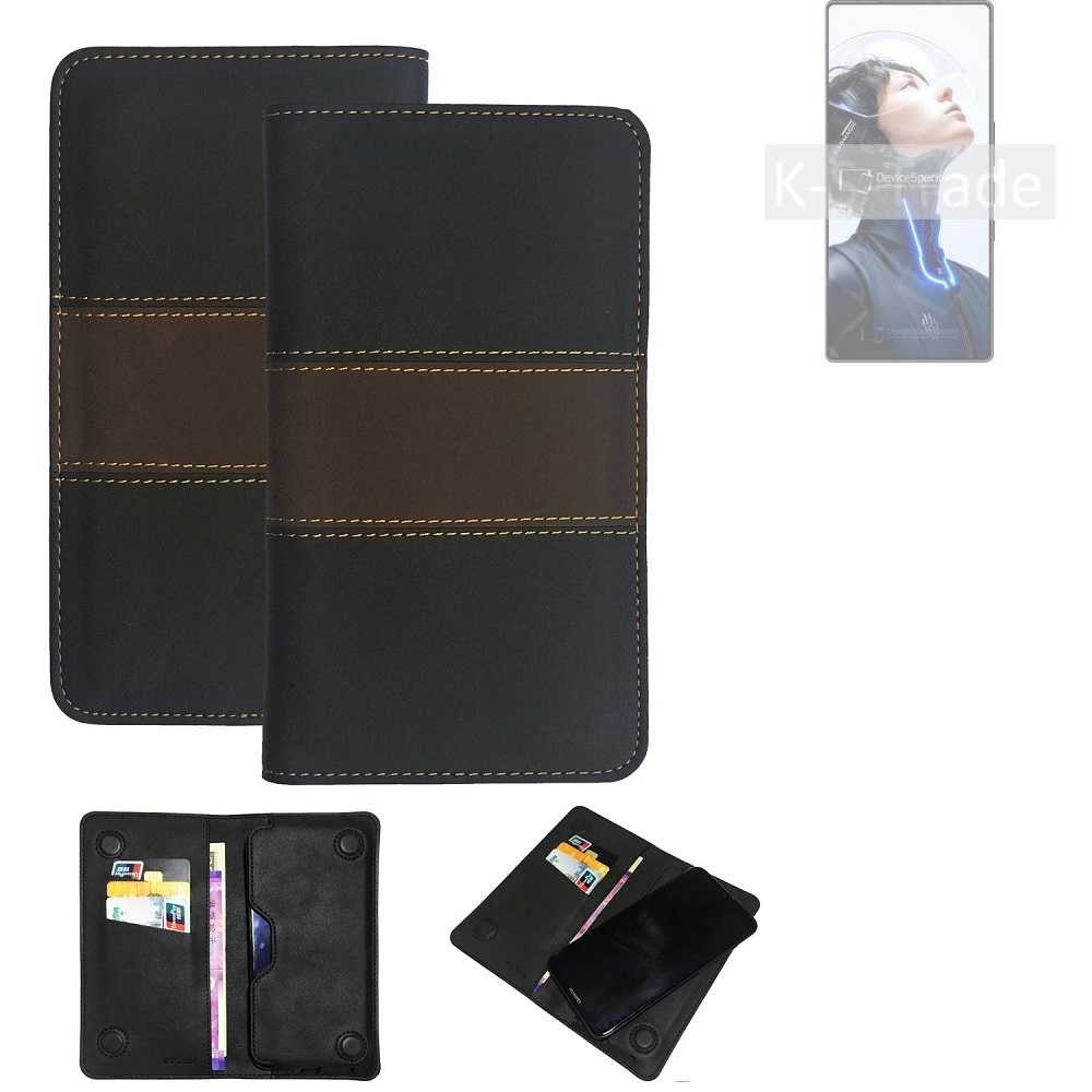 K-S-Trade Handyhülle für REDMAGIC 11 Pro, Hülle Handyhülle Schutzhülle Walletcase Bookstyle Tasche Schutz
