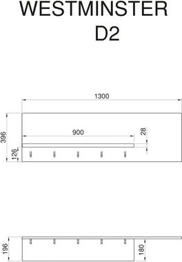 KOCHSTATION Küche KS-Westminster, Breite 186 cm, ohne E-Geräte