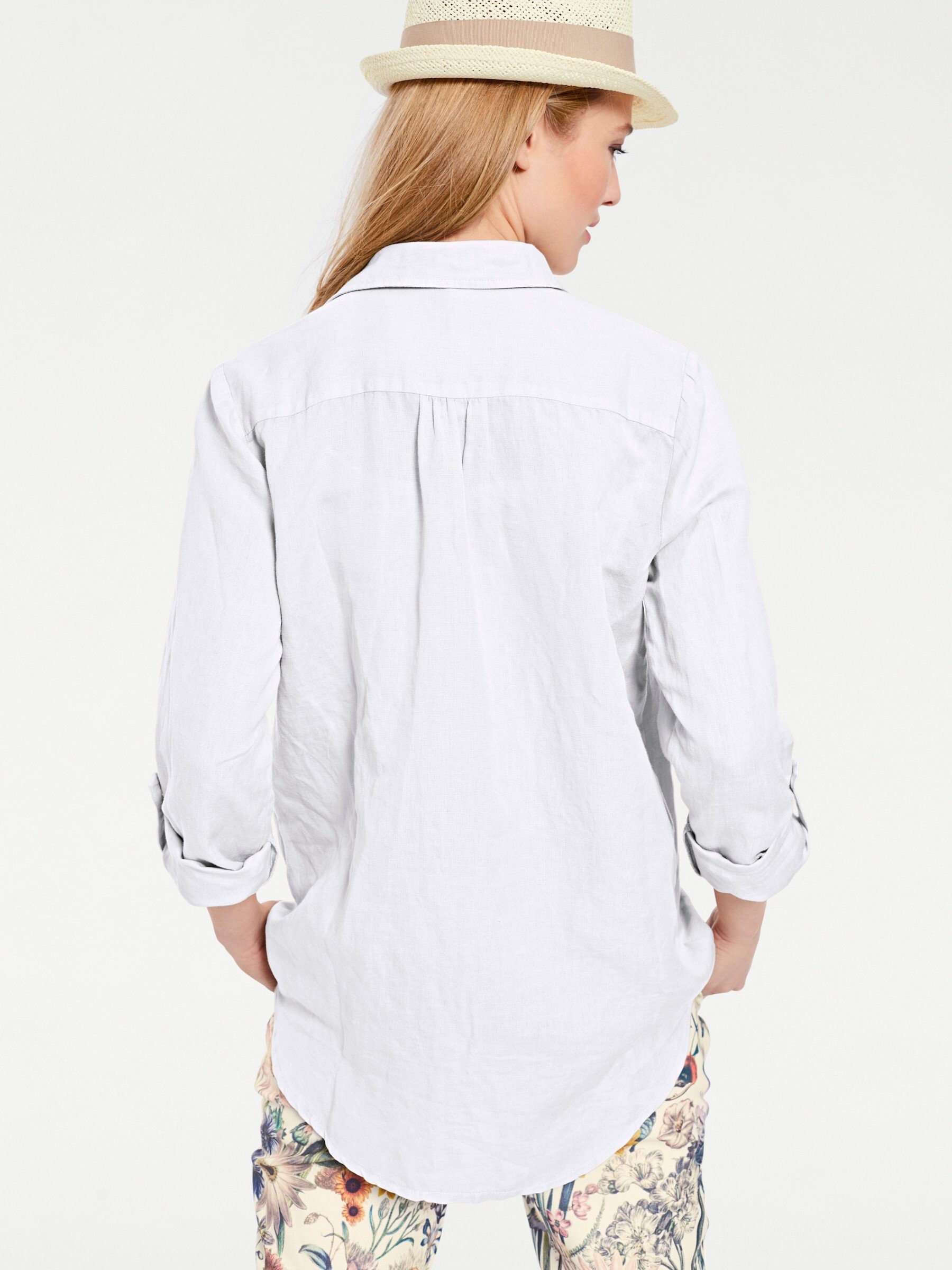 heine Klassische Bluse Longbluse Langarm