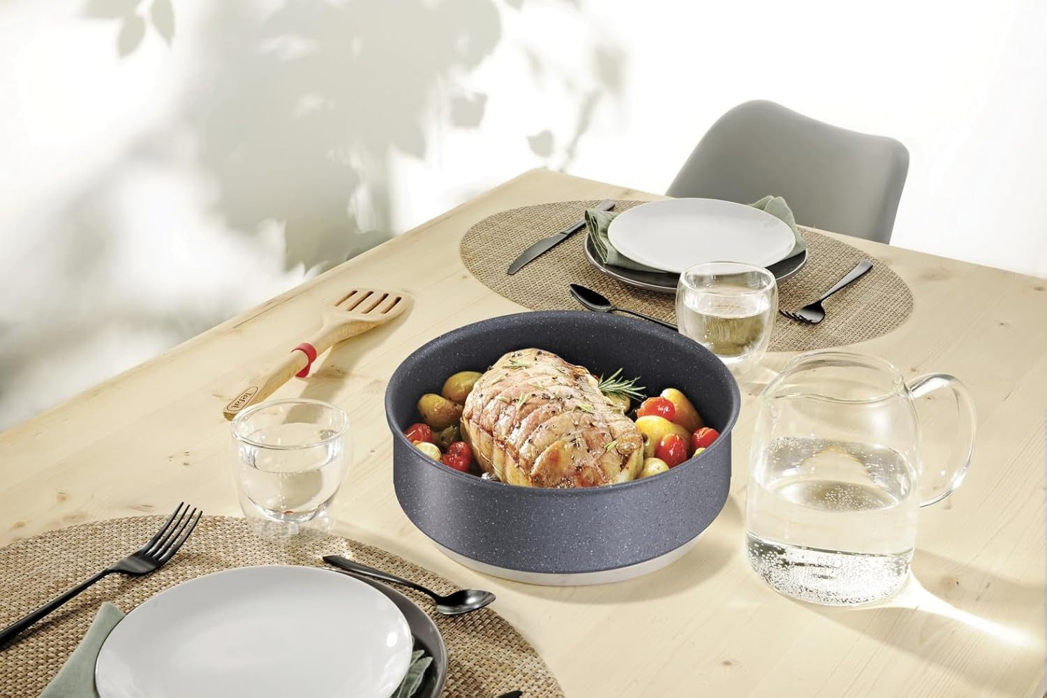 Tefal Topf-Set Tefal Ingenio L7669802 Kochgeschirr, 8-teilig, Induktion, (8-tlg)