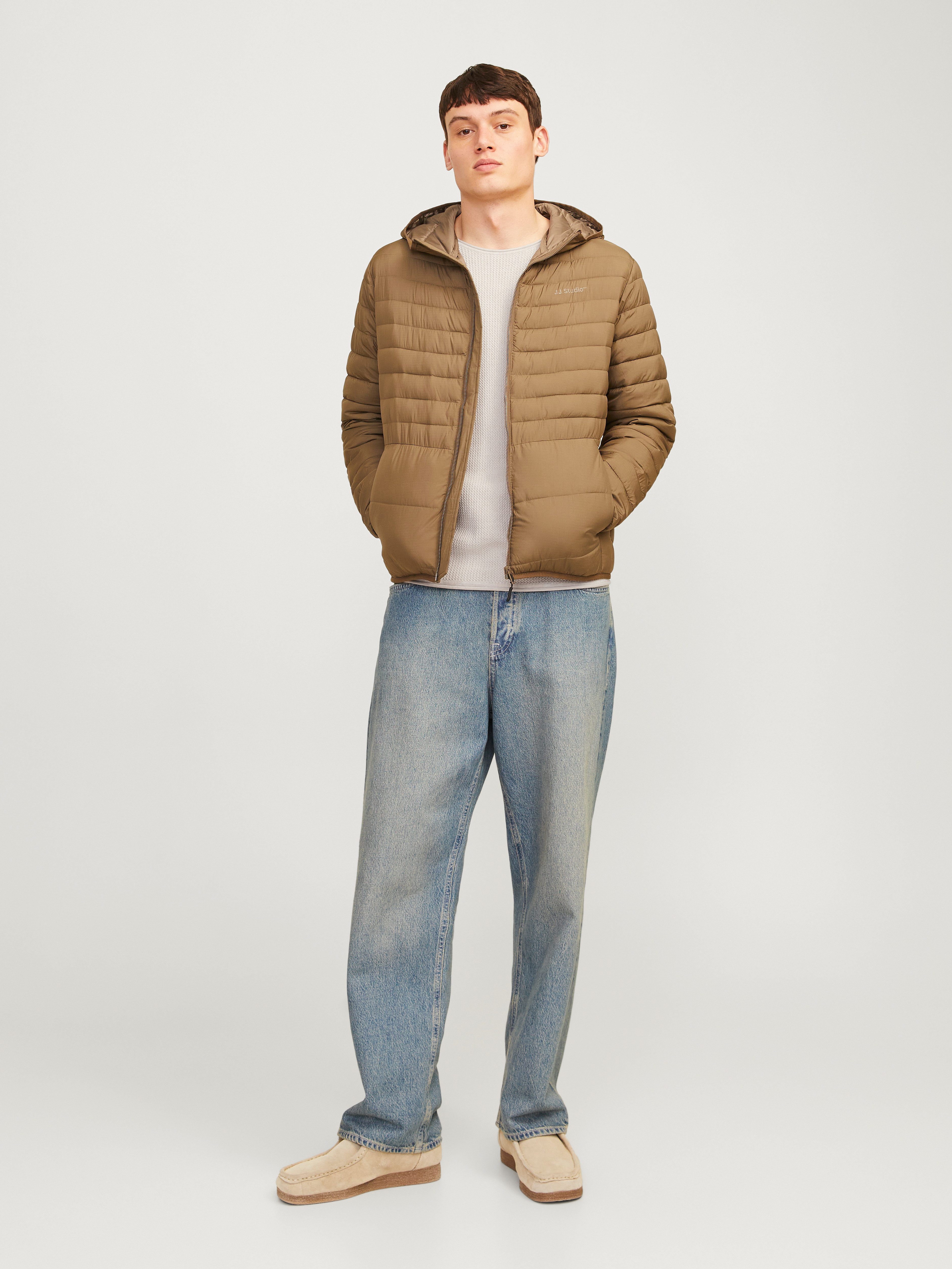 Jack & Jones Rundhalspullover JJECOOPER KNIT CREW NECK NOOS in Strick Optik