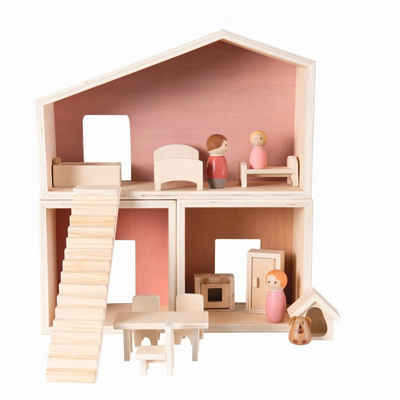 Egmont Toys Puppenhaus Puppenhaus Familie Holzspielzeug