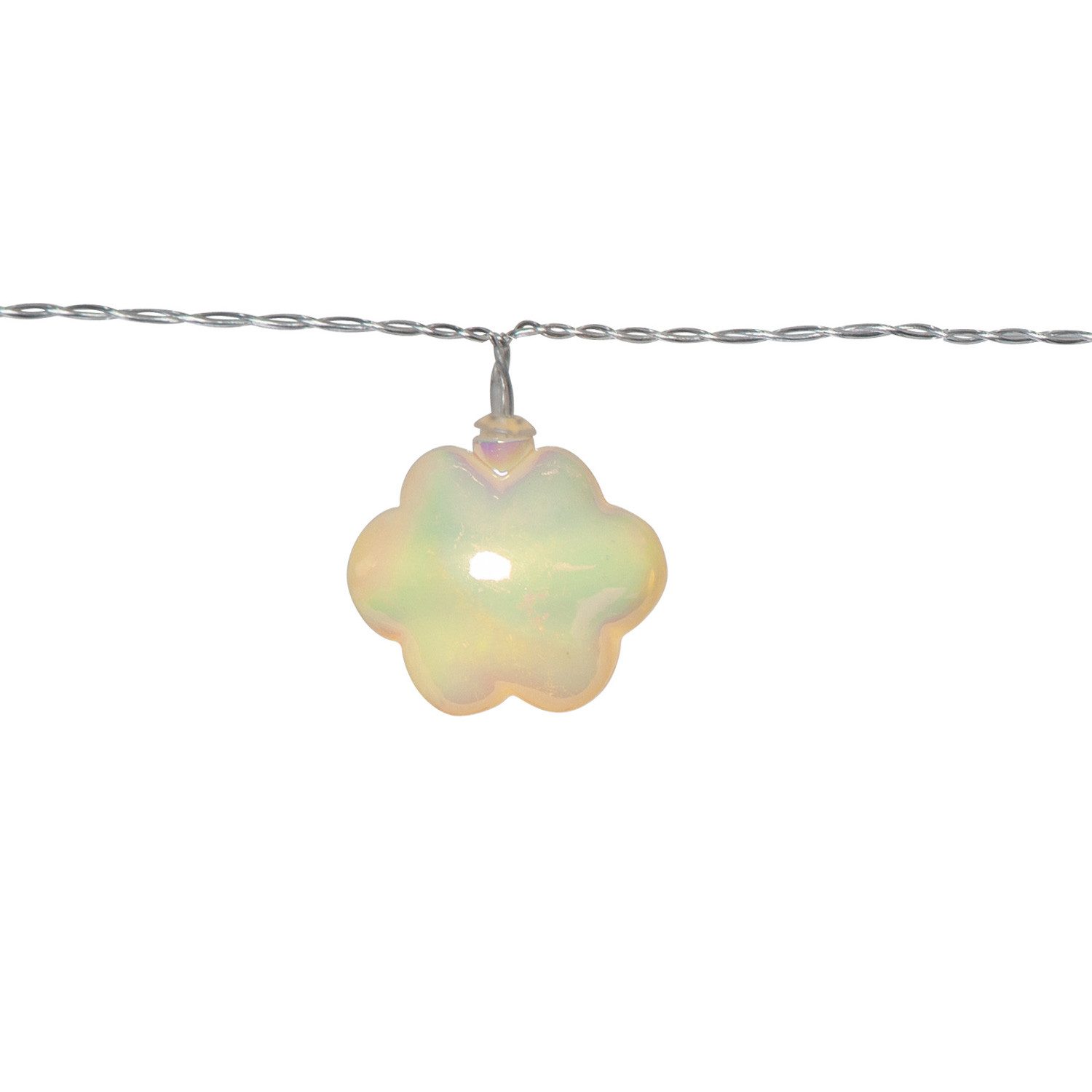STAR TRADING LED-Lichterkette 10 leuchtende Wolken Deko 1,35m Batterie Timer für Innen, 10-flammig